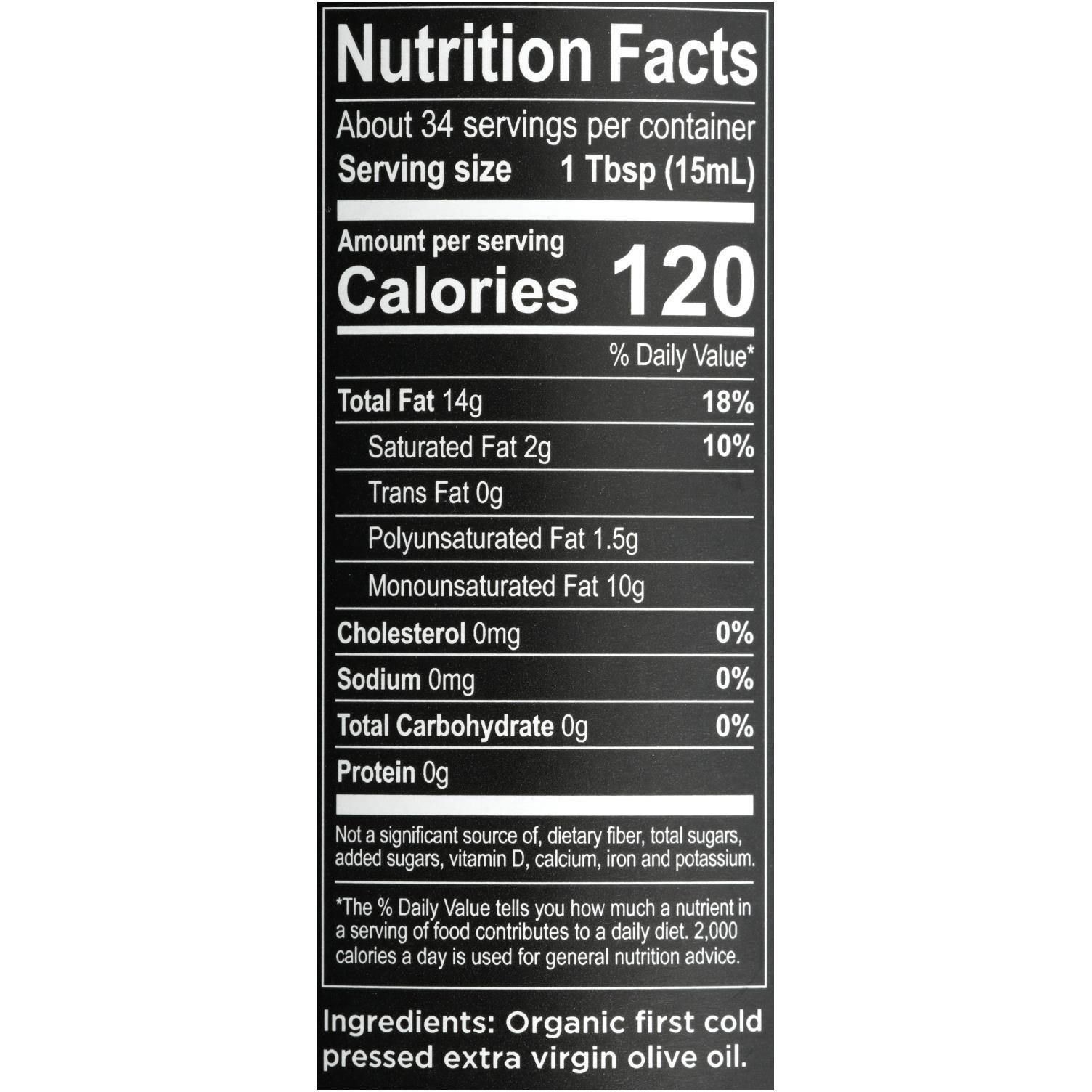 O Olive Oil - 100% Organic Extra Virgin Olive Oil - Case Of 6 - 16.9 Fl Oz(D0102Hxxmcy.)