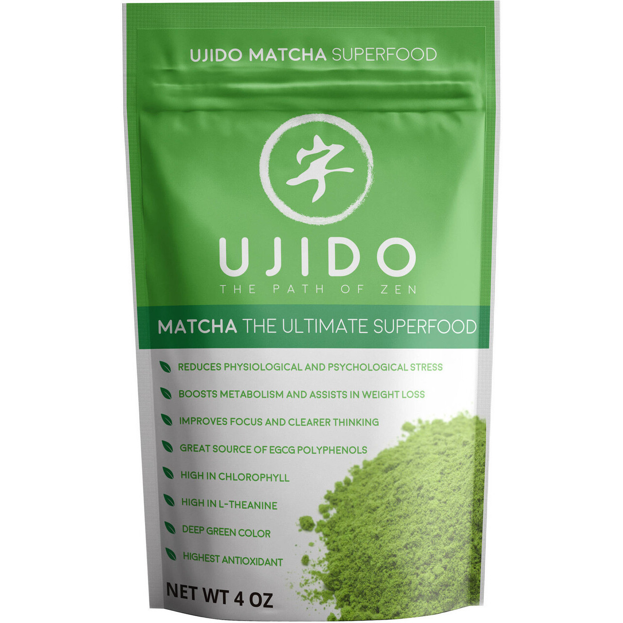 Ujido Matcha Green Tea ( 8 X 4 Oz   )