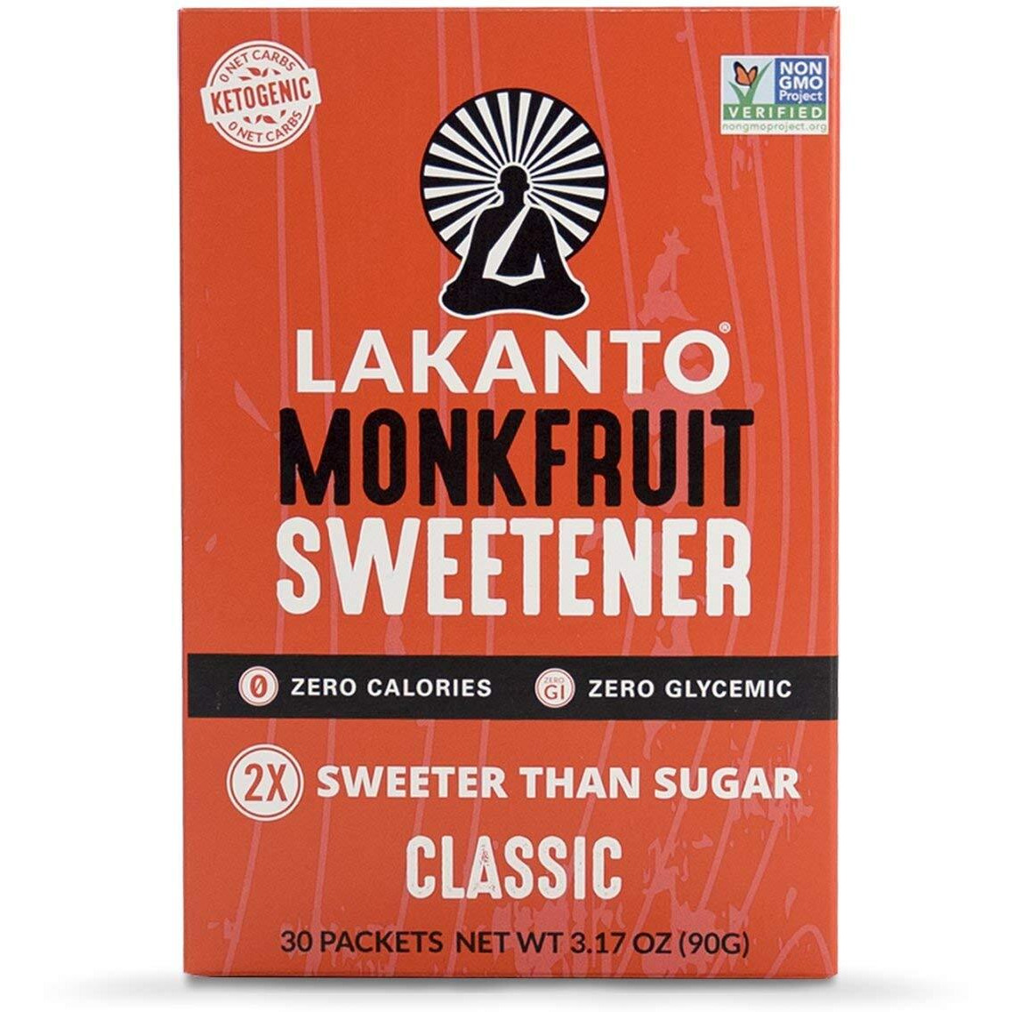 Lakanto - Monkfruit Sweetener - Classic - Case Of 8 - 3.17 Oz. (8X3.17 Oz)
