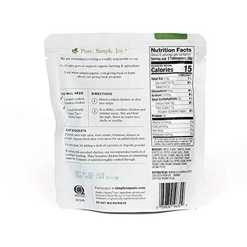 Og2 S.O. Mld Taco Smr Sc ( 6 X 8 Oz   )