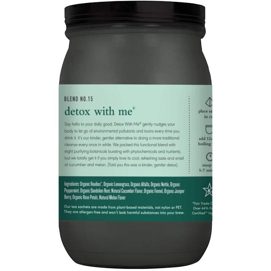 Paromi Tea - Detox With Me - Caffeine Free - Case Of 6 - 15 Bag (6X15 Bag)