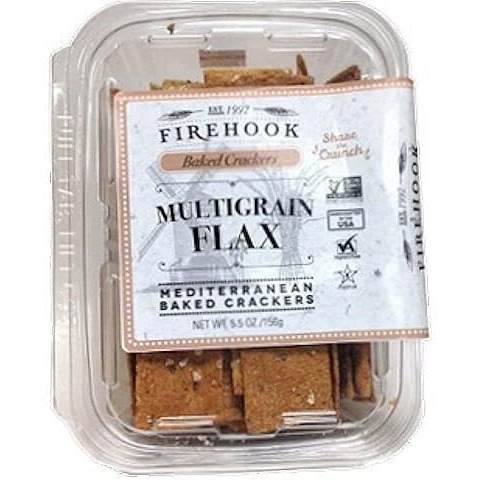 Firehook Mediterranean Baked Crackers - Case Of 8 - 5.5 Oz (8X5.5 Oz)