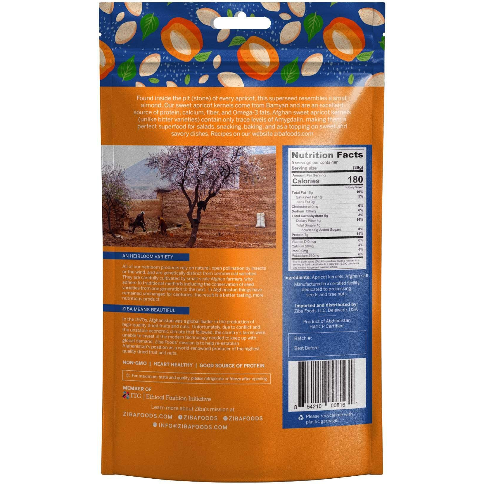 Zf Sweet Apricot Kernels (6X5.30)
