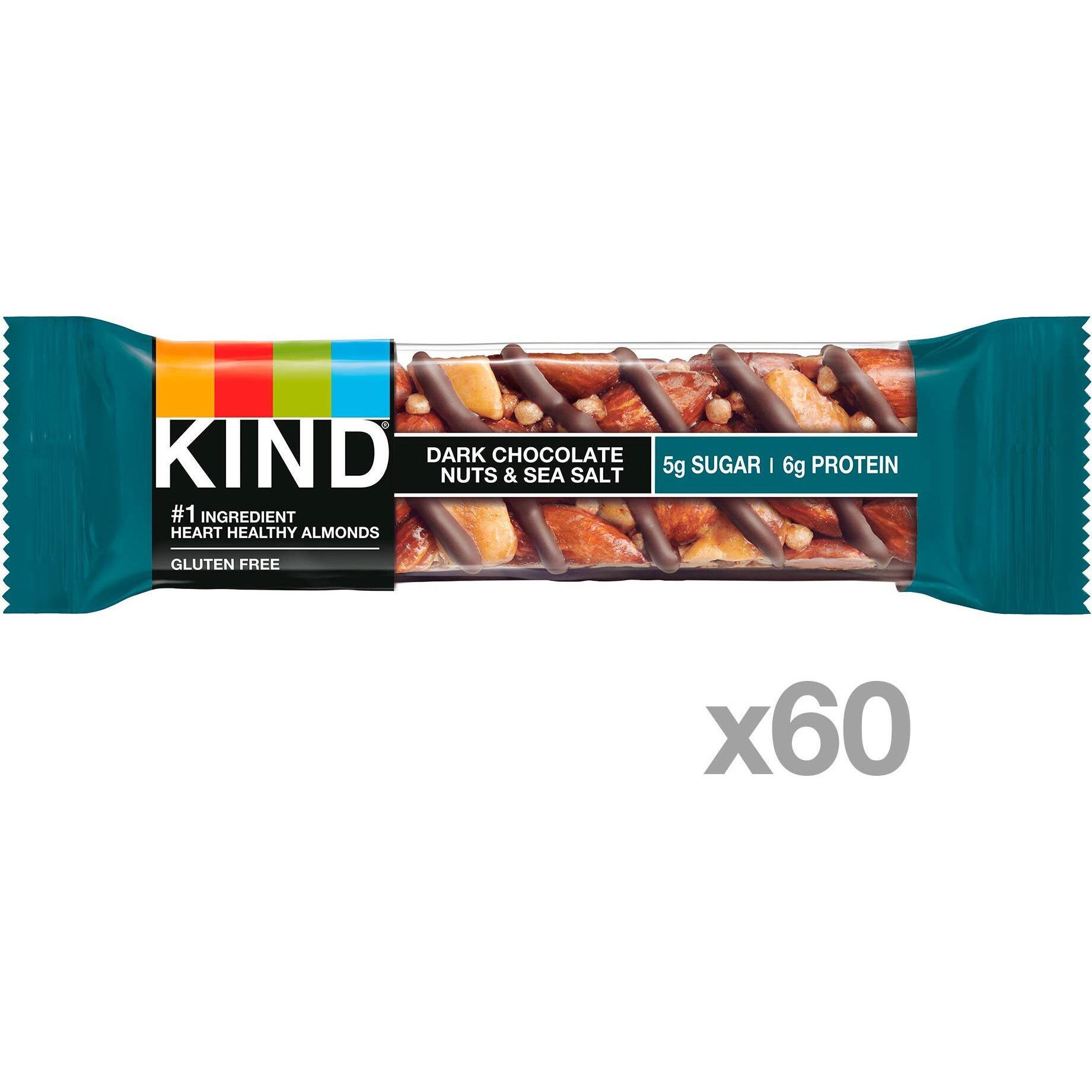 Kind Dk Choc Nuts Ssalt ( 10 X 6 Oz   )