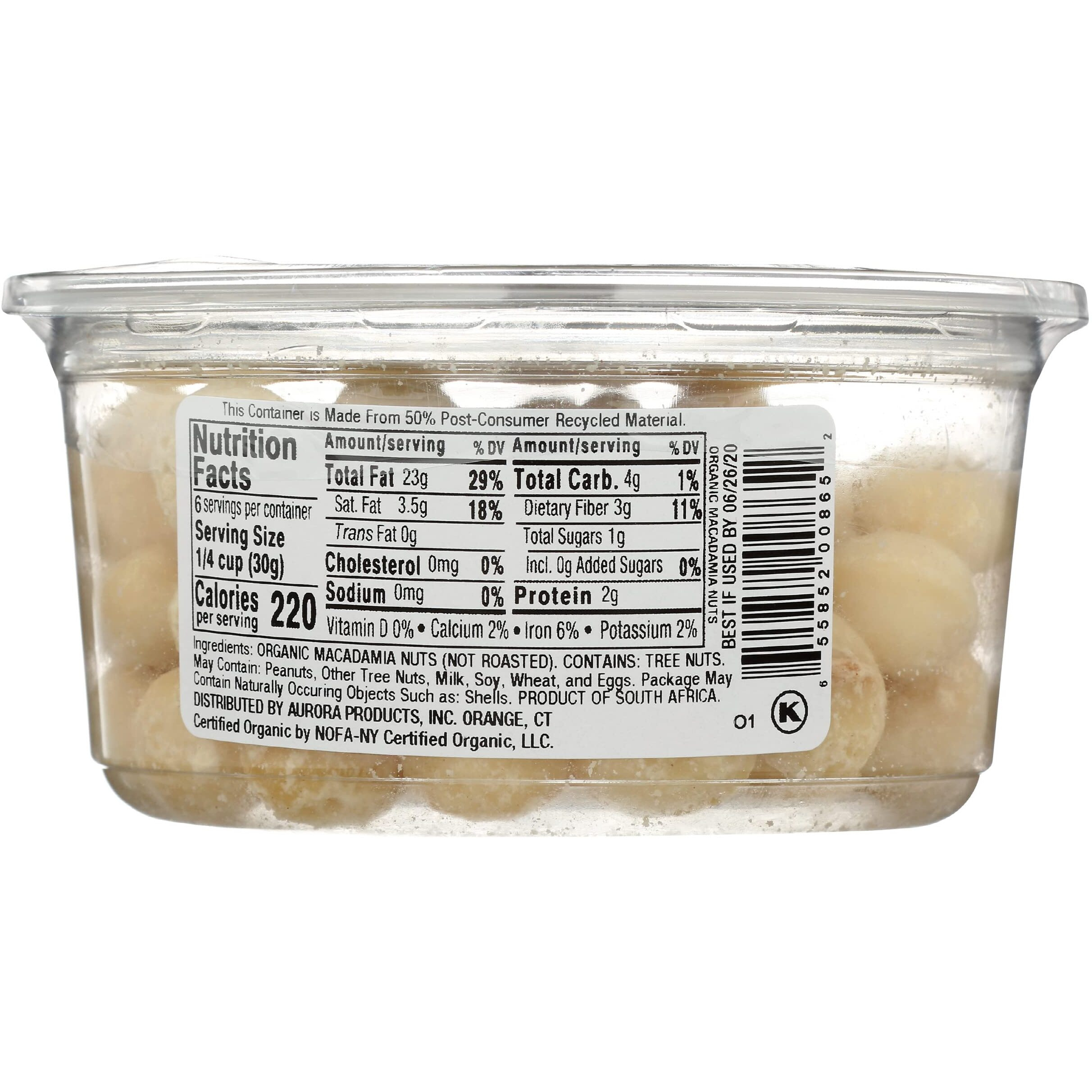 Og2 Aurora Raw Macadamia ( 12 X 6 Oz   )