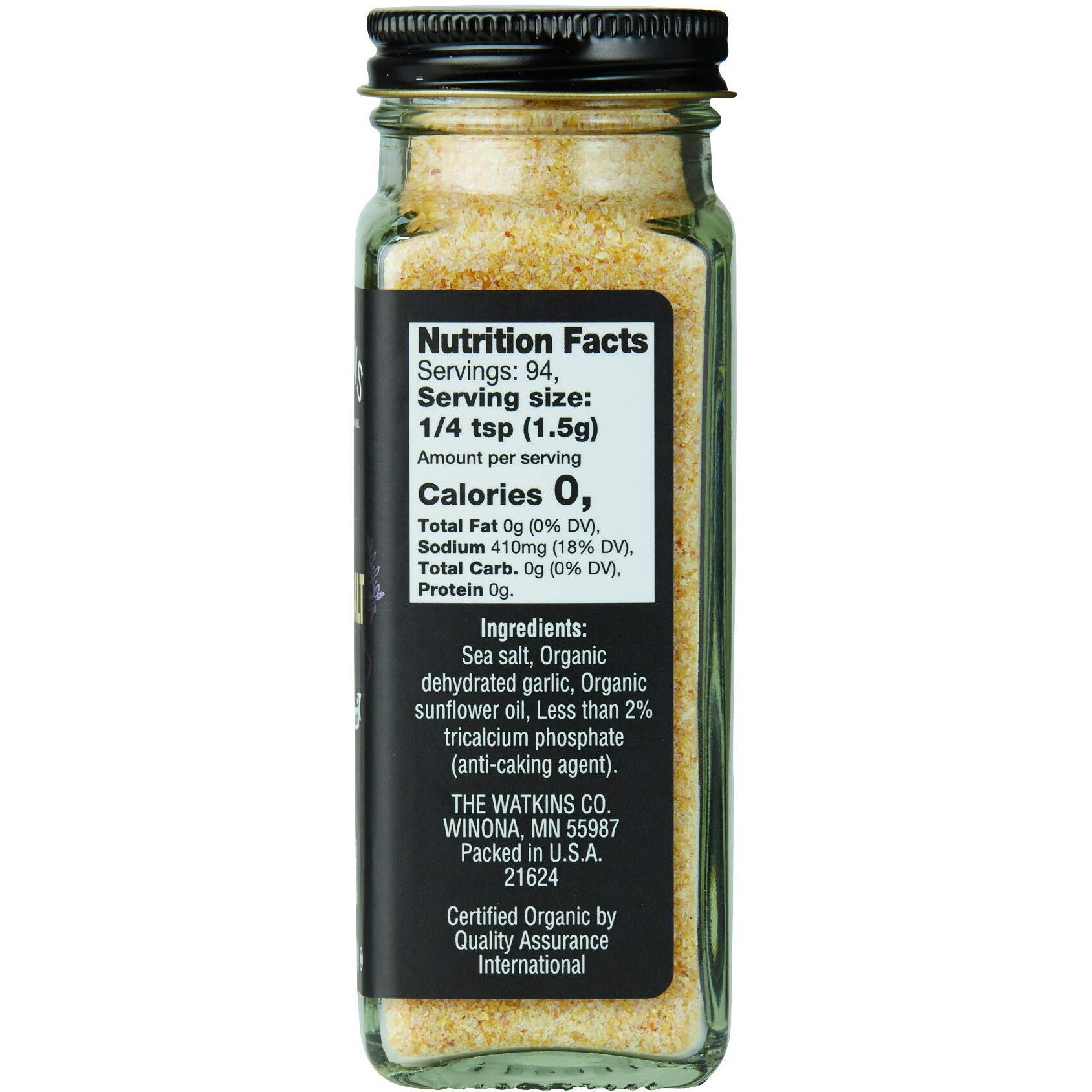 Og2 Wtkins Garlic Salt  ( 3 X 4.9 Oz   )