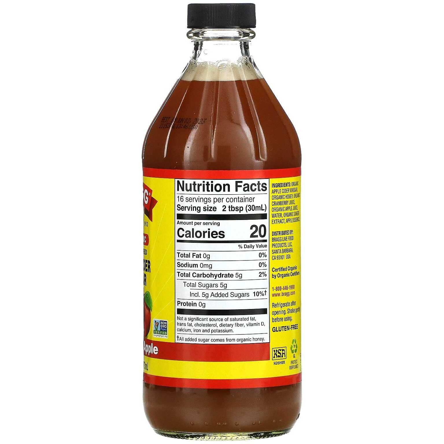 Og2 Bragg Acv Crnbry Apl ( 12 X 16 Oz   )