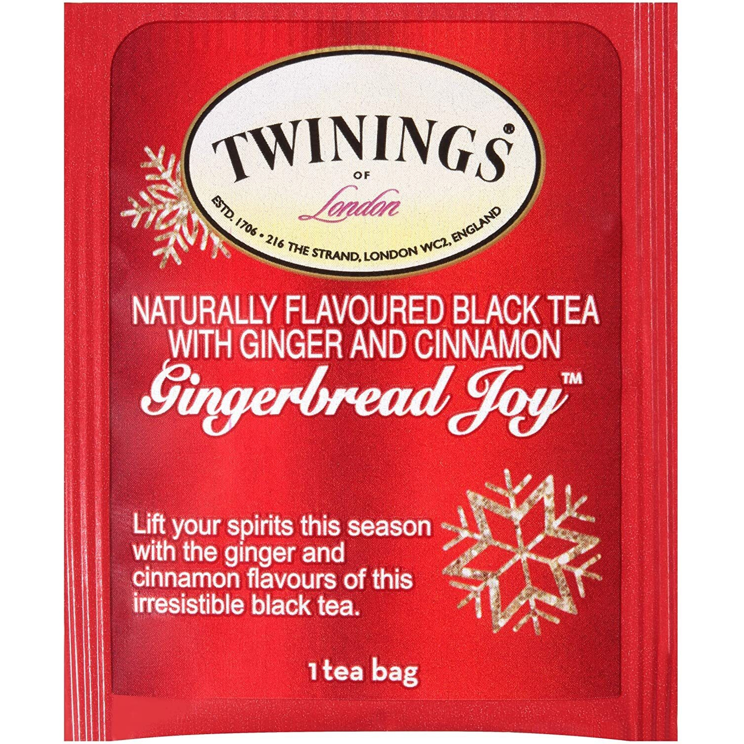 Twinings Gngrbrd Joy Tea ( 6 X 20 Bag  )