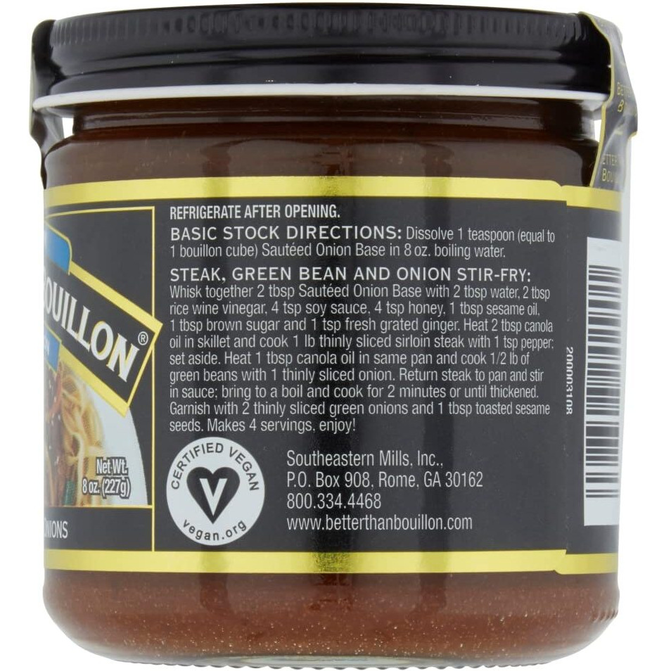 Brb Sauteed Onion Base ( 6 X 8 Oz   )