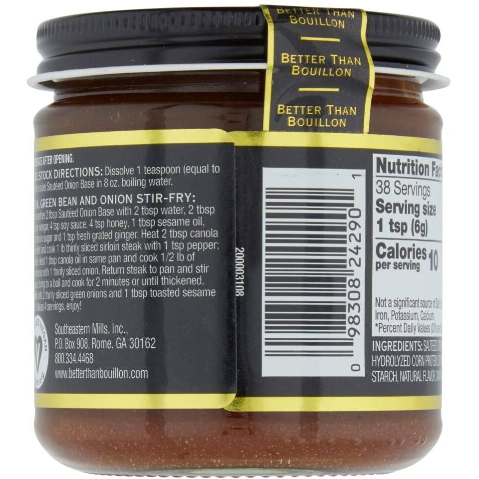 Brb Sauteed Onion Base ( 6 X 8 Oz   )