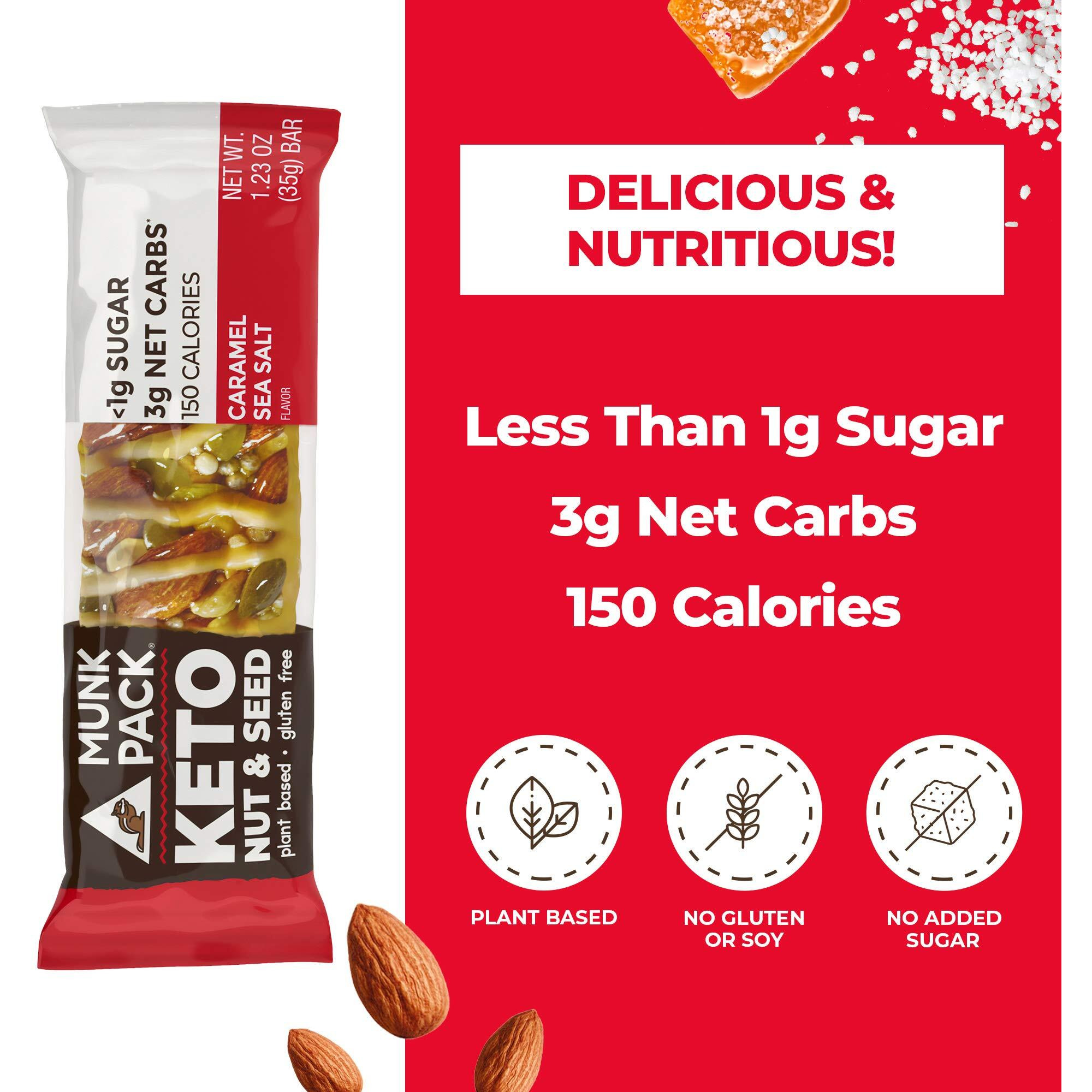 Munk Keto Caramel Ssalt ( 6 X 4 Pack )