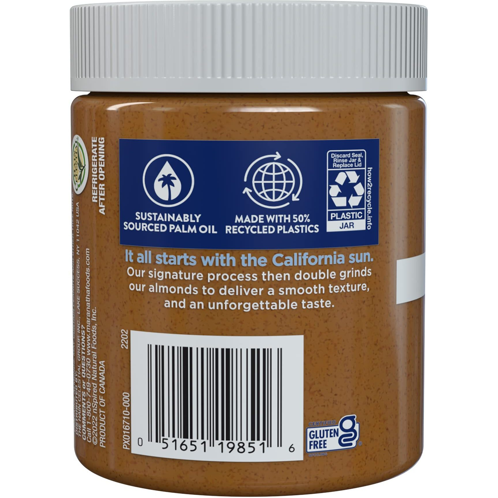 Mar Alm Btr Van Rw Crmy ( 6 X 12 Oz   )