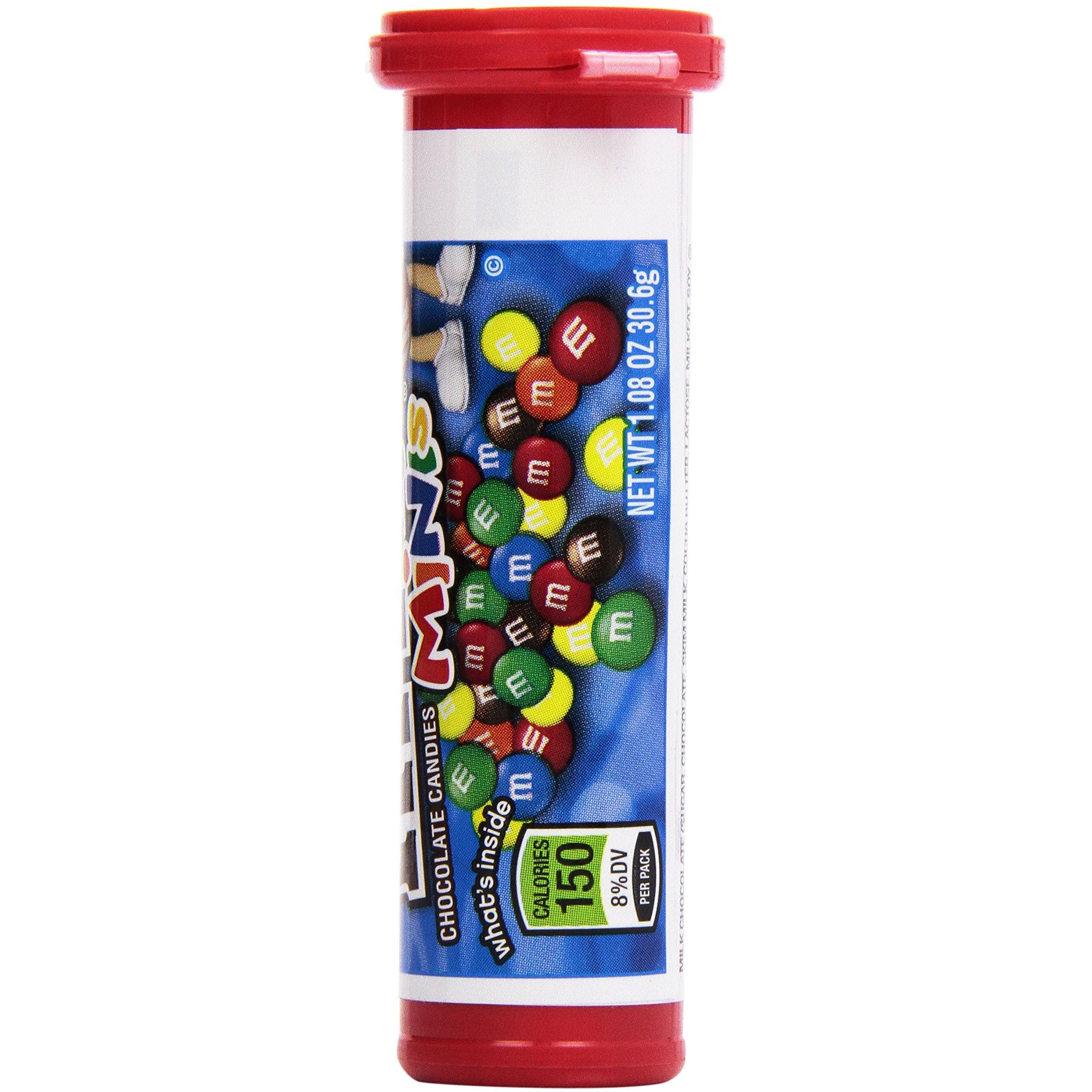 M&M's Minis Milk Chocolate Candy - 1.08 Oz Tubes - 24Ct