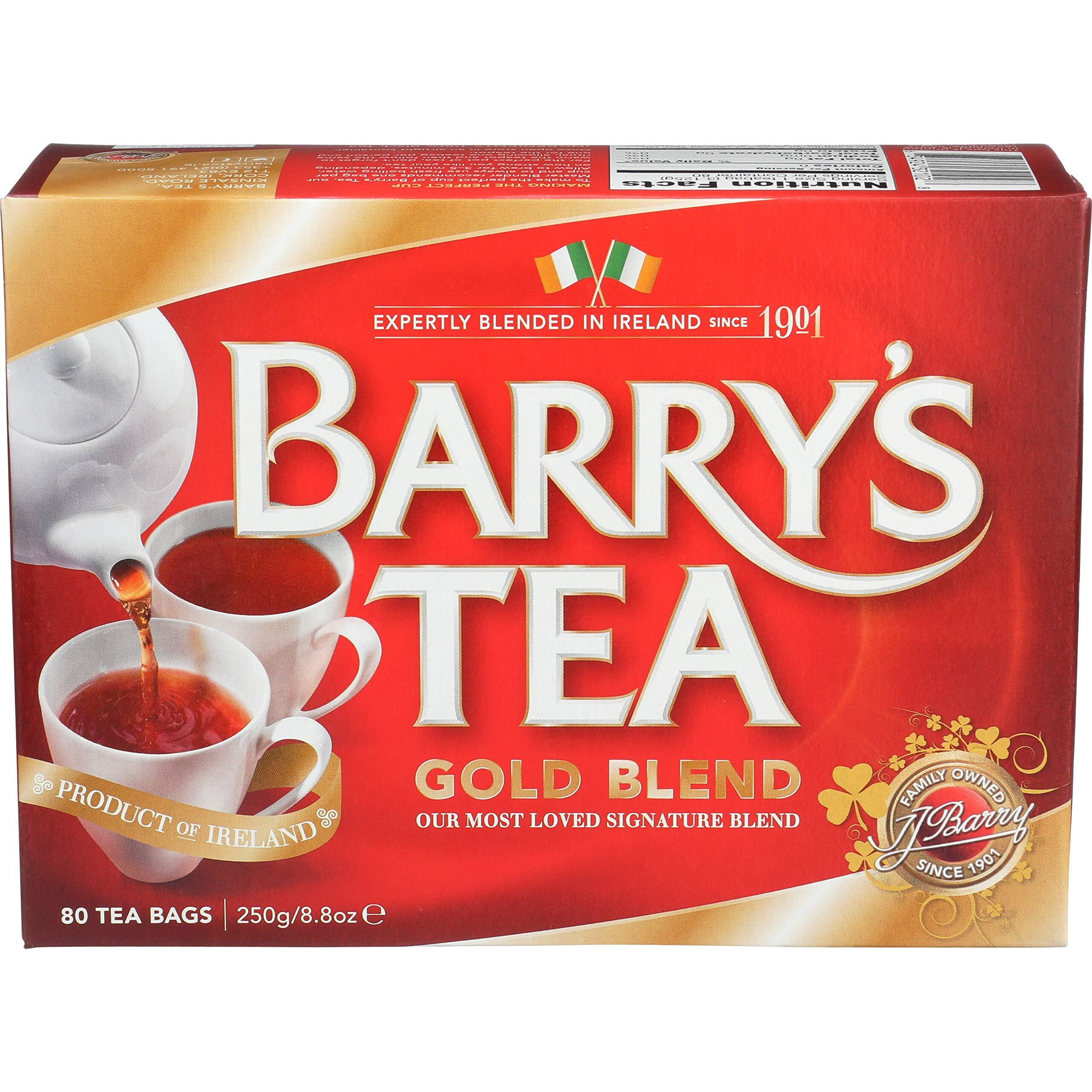 Barry's Tea Gold Blend Irish, 80 Count (Pack Of 3) (01226422)