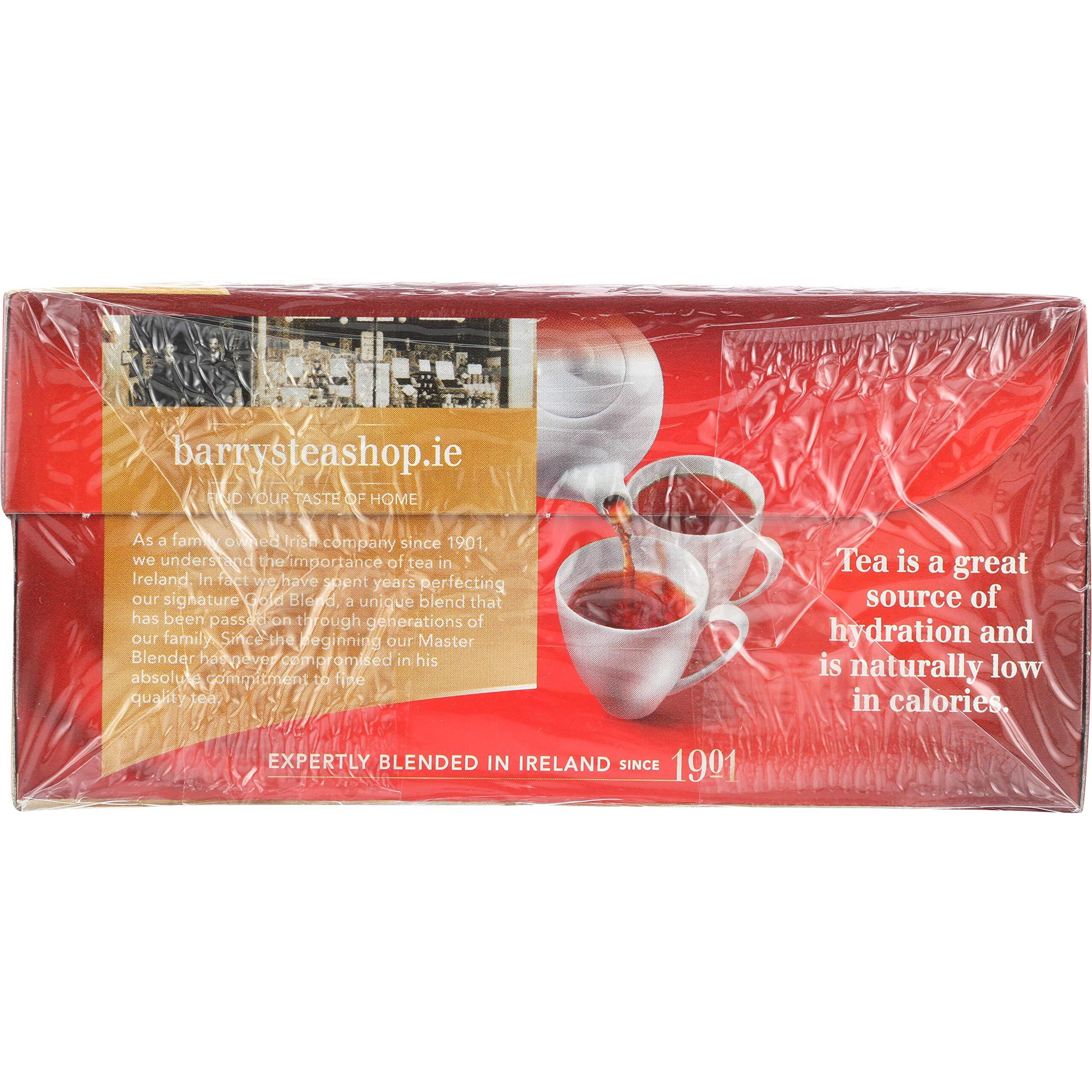 Barry's Tea Gold Blend Irish, 80 Count (Pack Of 3) (01226422)