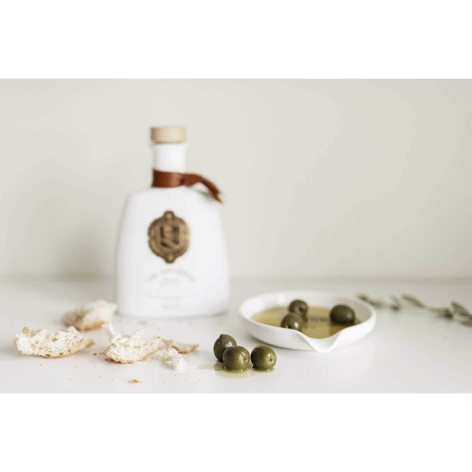 The Governor Limited Edition Extra Virgin Olive Oil - Unfiltered, Cold-Pressed, Early Harvest, Single Origin - Peppery, Robust, Spicy Notes - Packed With Polyphenols, Oleocanthal, Antioxidants, 500Ml