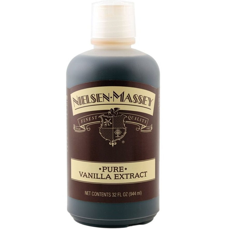 Nielsen-Massey Pure Vanilla Extract For Baking And Cooking, 32 Ounce With Gift Box