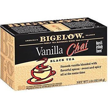 Bigelow B79593 Bigelow Special Blend Vanilla Chai Tea -6X20 Bag