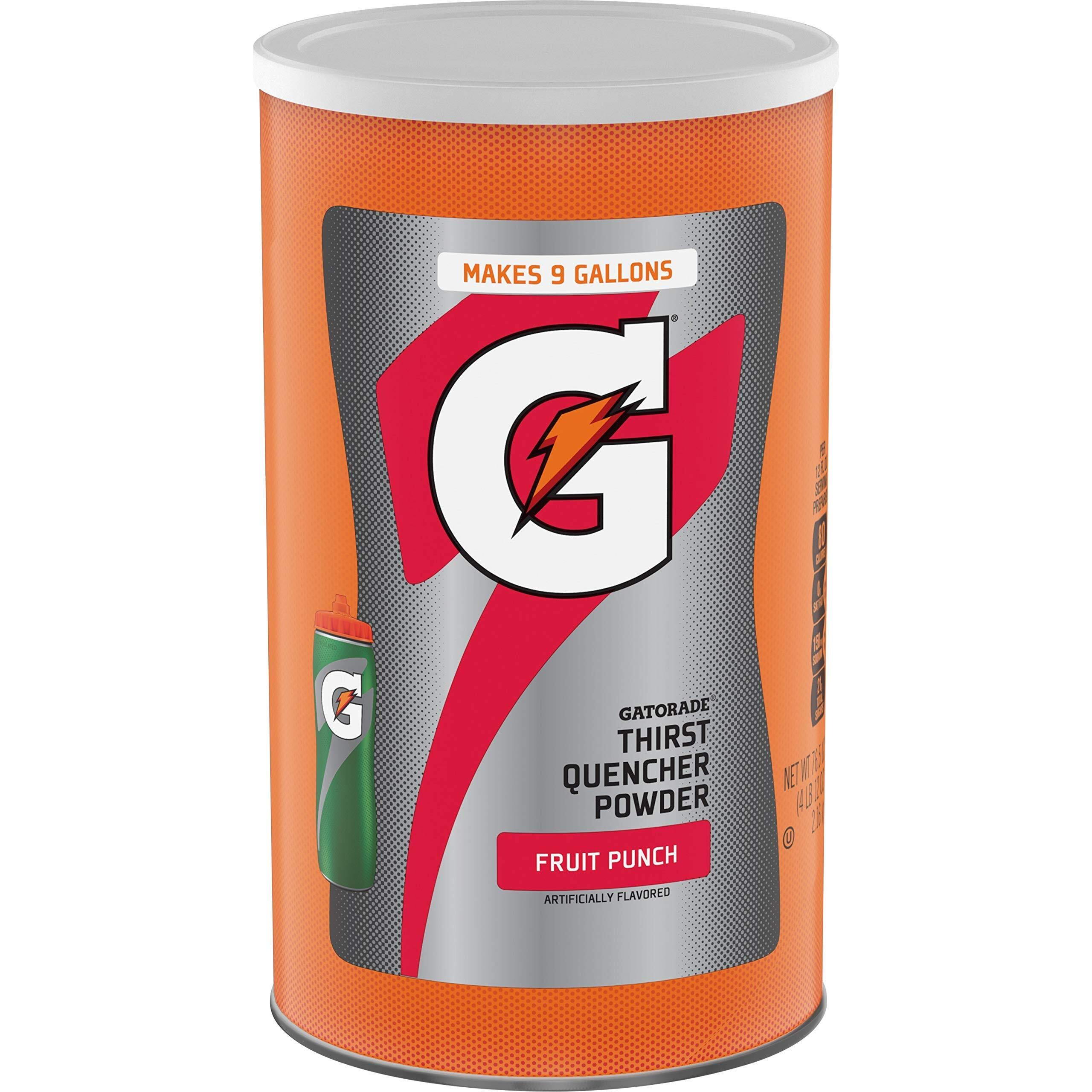 Gatorade Thirst Quencher Powder, Fruit Punch, 76.5 Oz