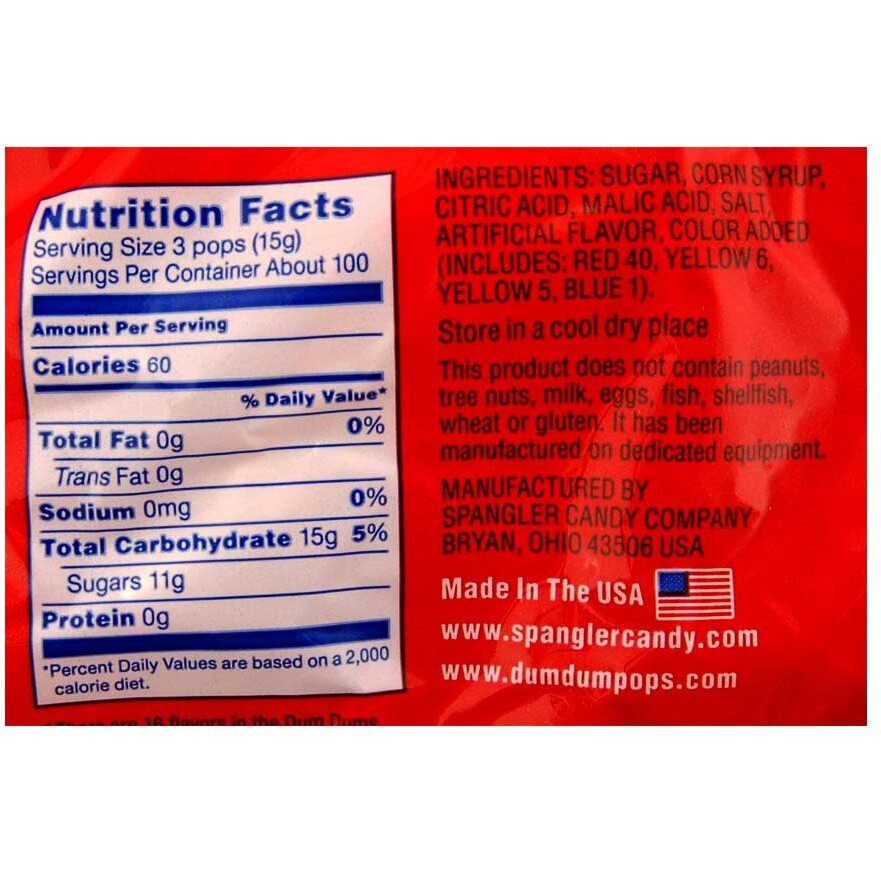 Dum Dums Lollipops, Variety Flavor Mix, 300 Count (Pack Of 1)