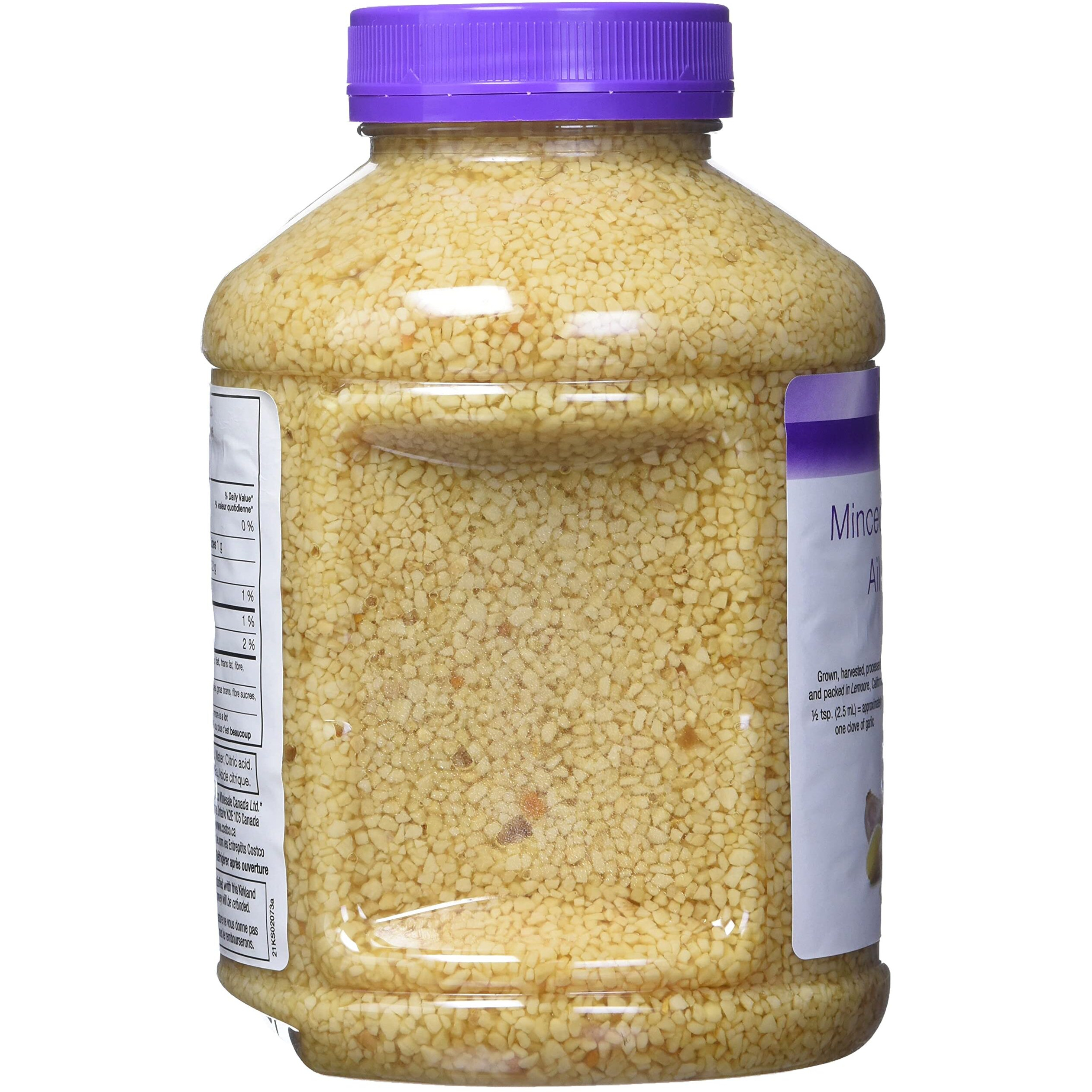 Kirkland Signature California Garlic, Minced 48 Ounce (581871)