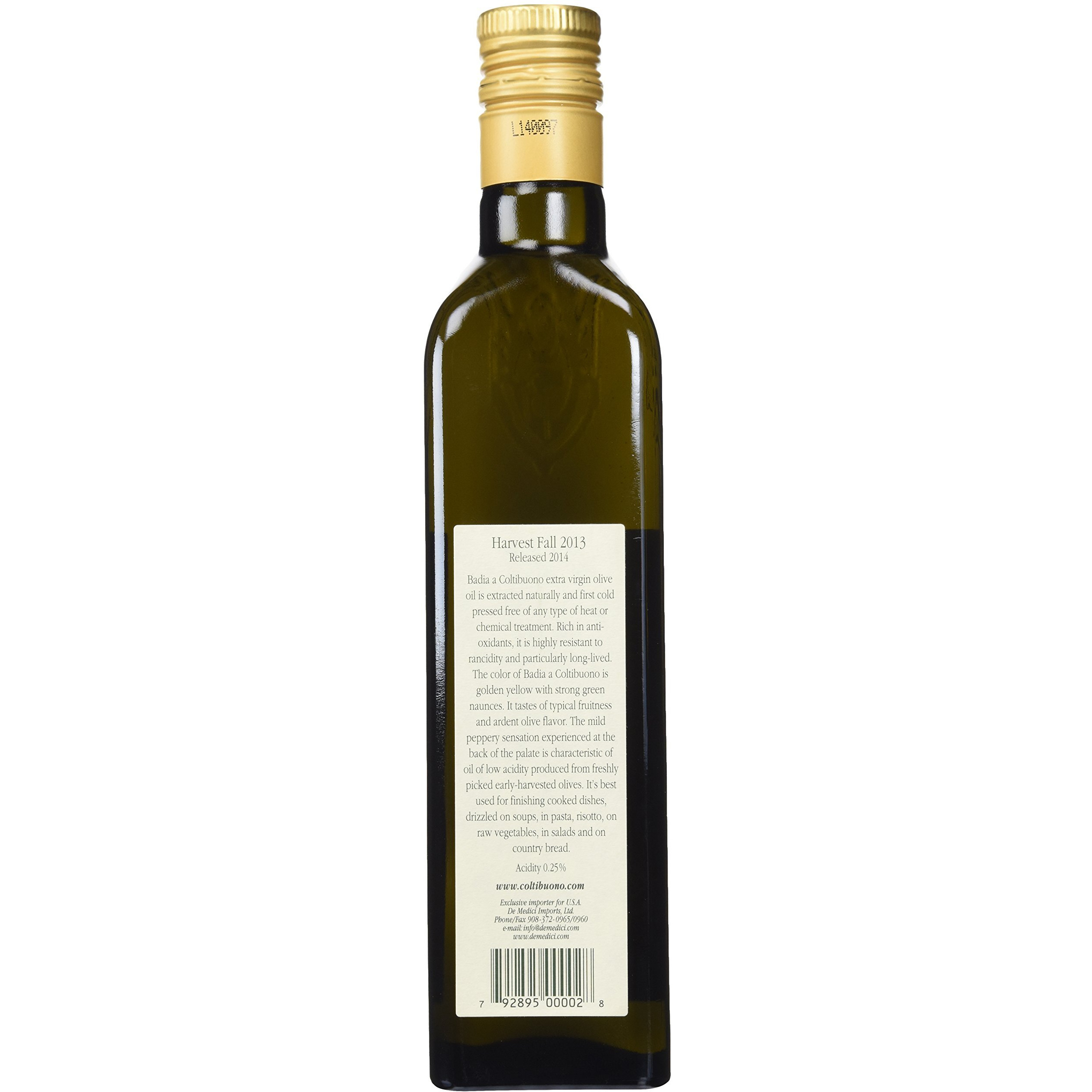 Badia A Coltibuono Extra Virgin Olive Oil 16.9Fl Oz.