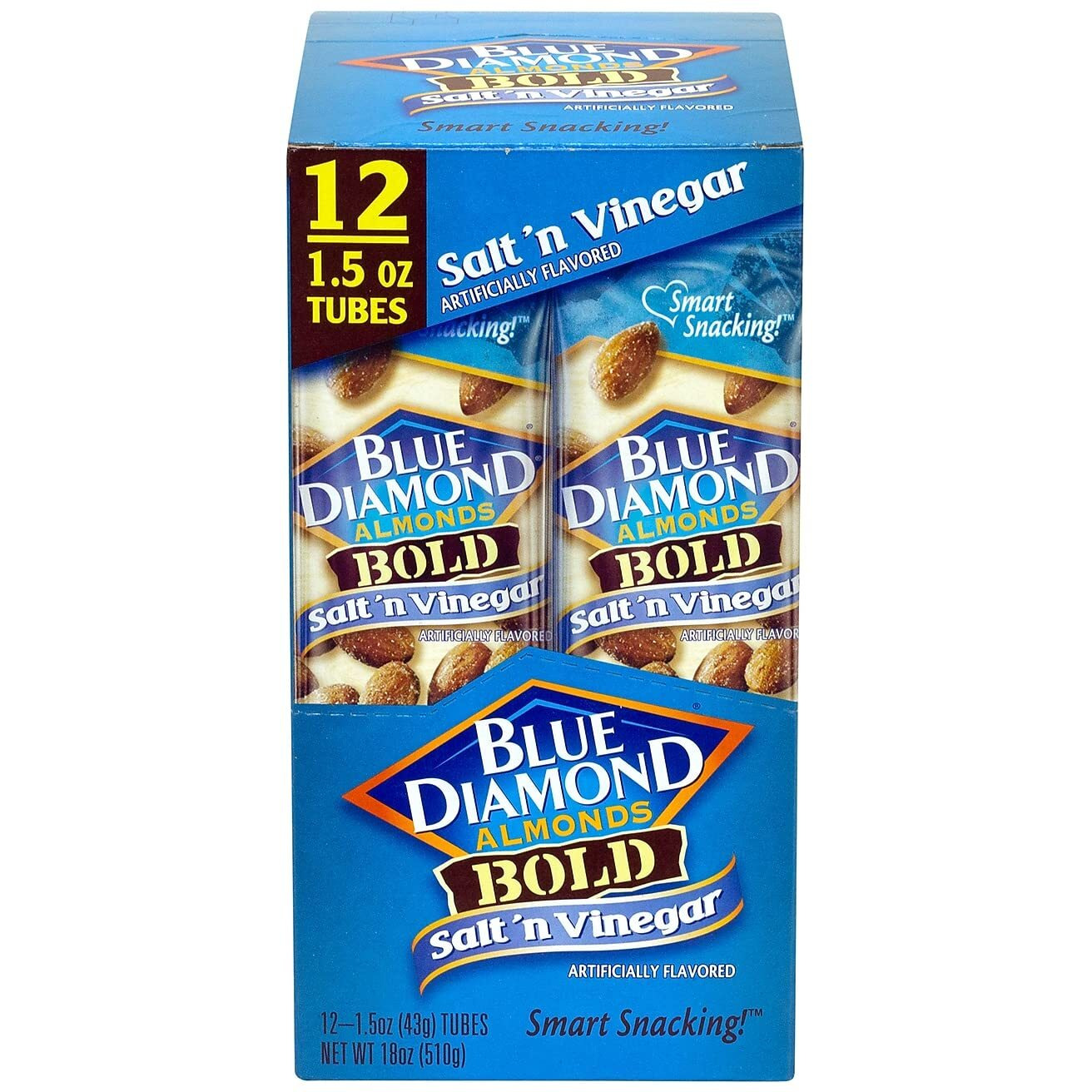 Blue Diamond Bold Almonds, 1.5 Ounce (Pack Of 12)
