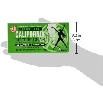 California Dieter Drink Extra Strength Tea | 1.76 Ounces | 3 Pack