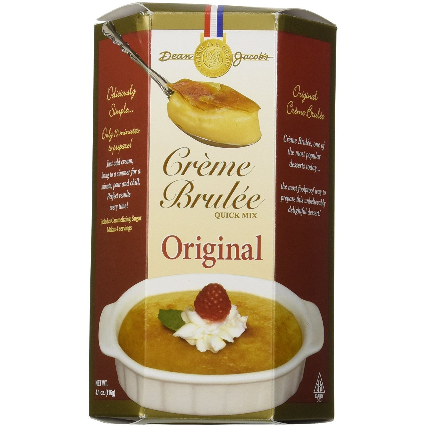 Dean Jacob's Creme Brulee Quick Mix