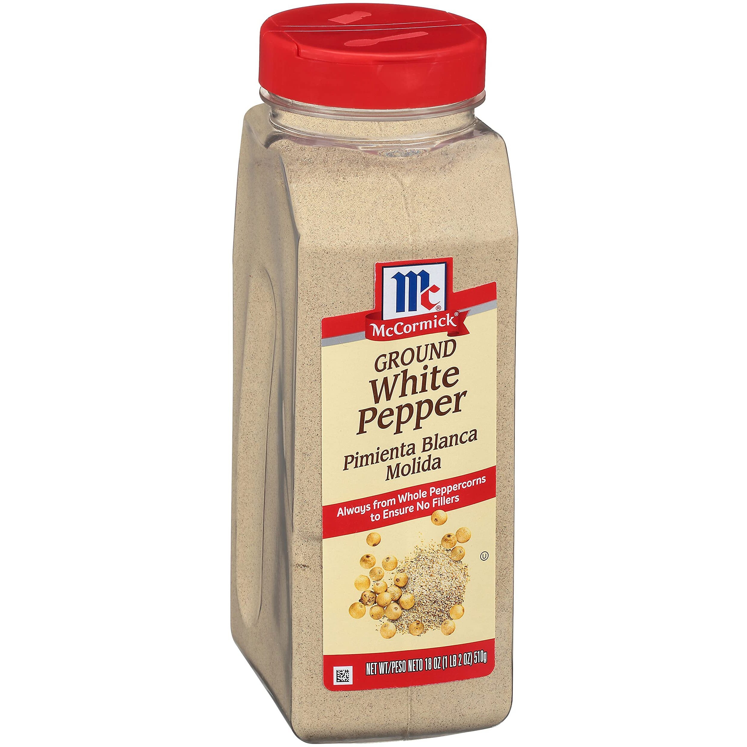 Mccormick Ground White Pepper, 18 Oz