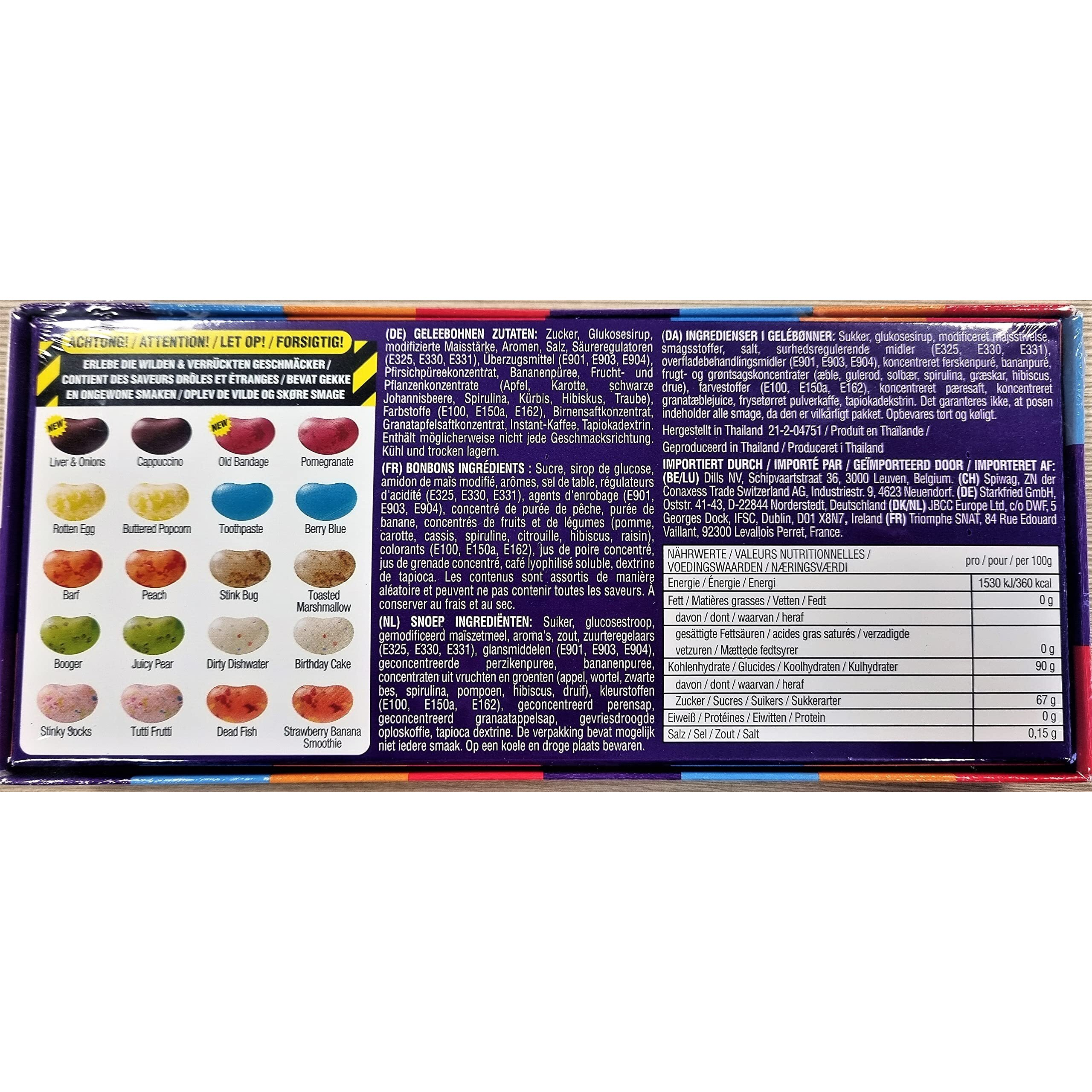 Jelly Belly Bean Boozled Spinner Gift Box Game, Net Wt 3.5Oz