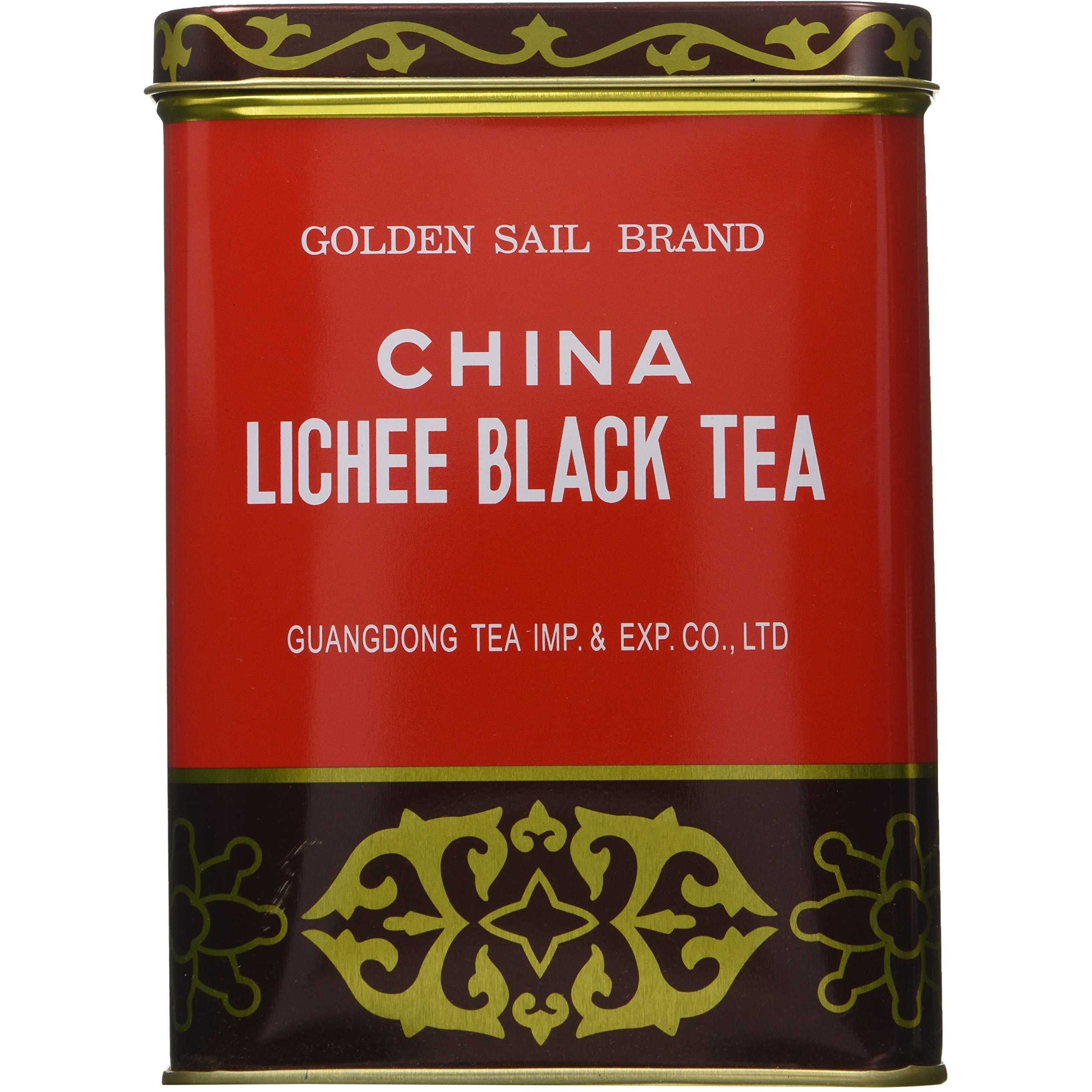 Golden Sail Brand China Lichee Black Tea (1 Lb)