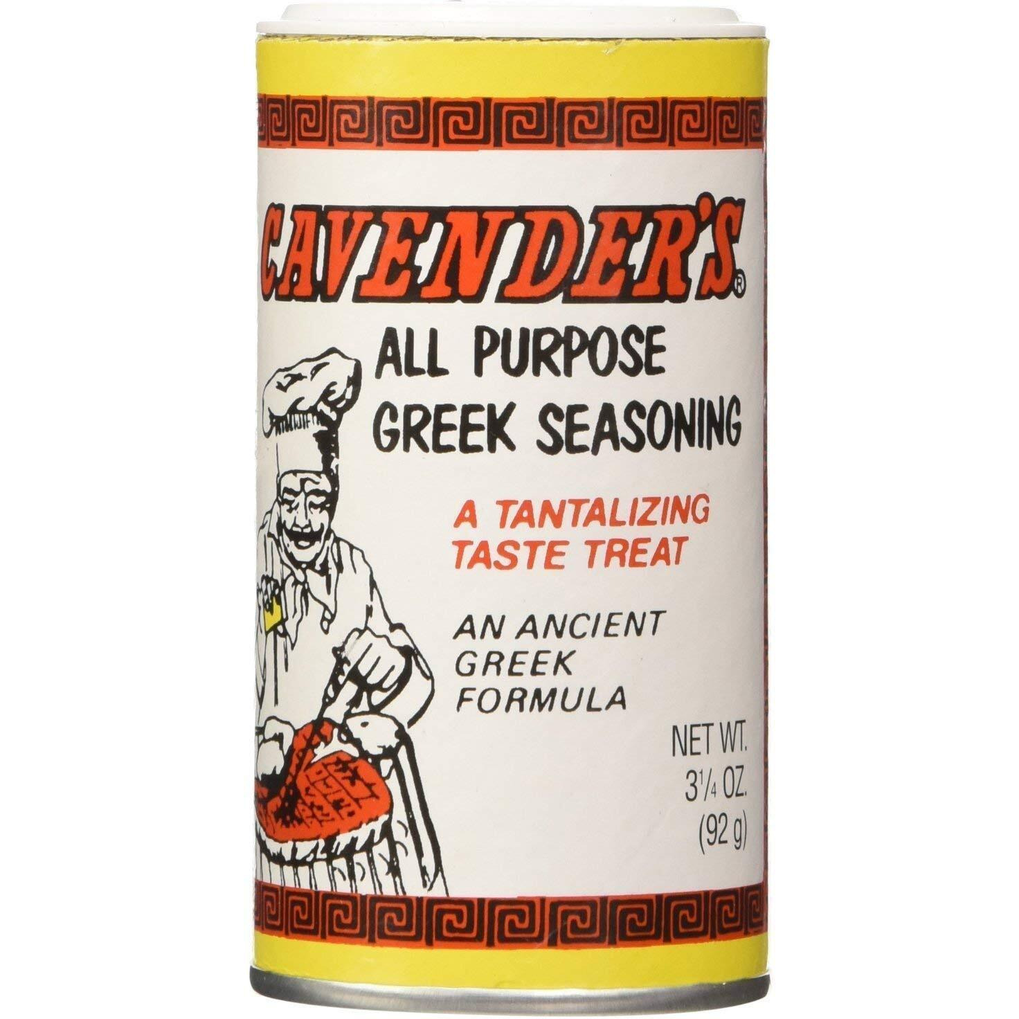 Cavender's All Purpose Greek Seasoning - 3.25 Oz (Pack Of 3)-