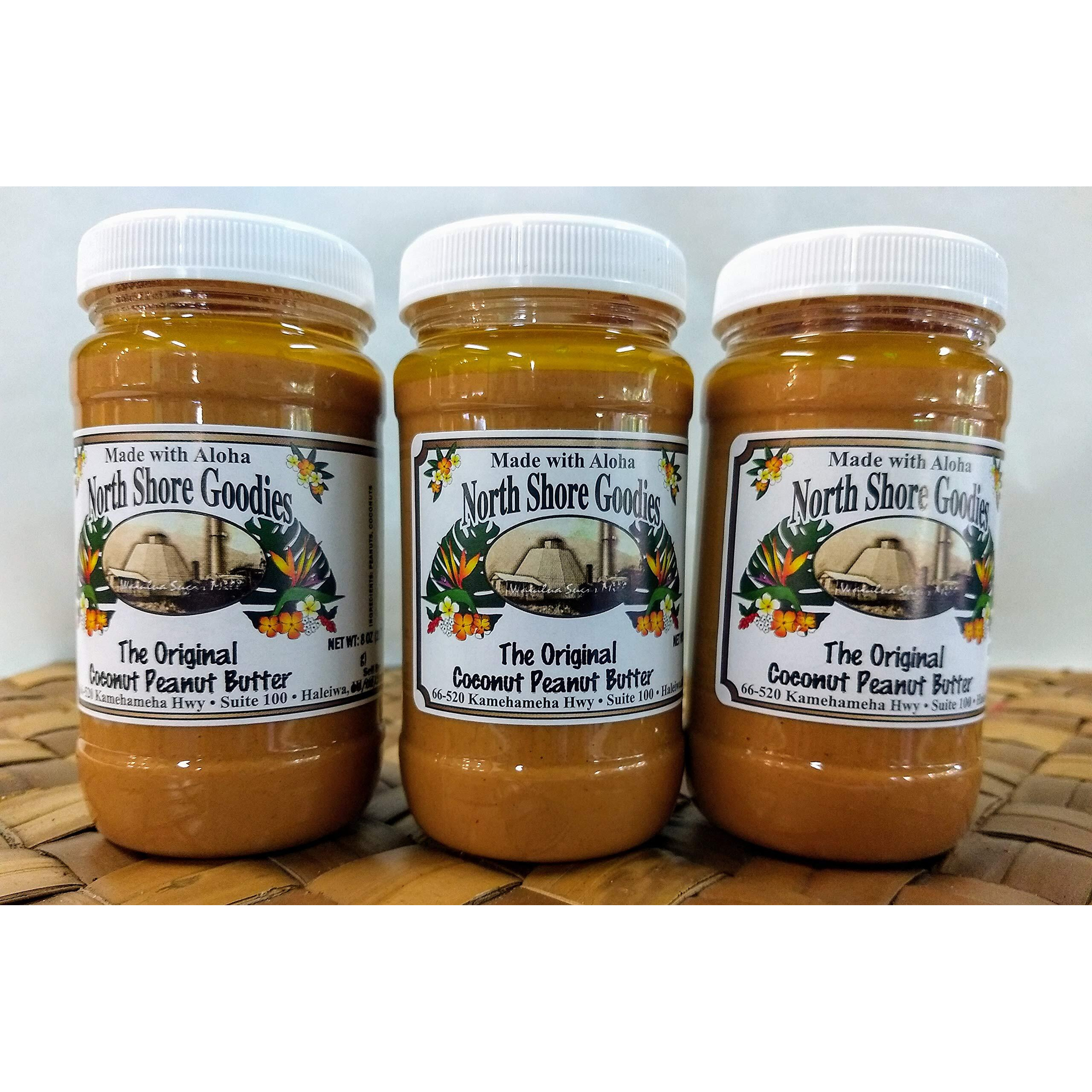 Hawaiian North Shore Goodies All Original Coconut Peanut Butter Gift Set