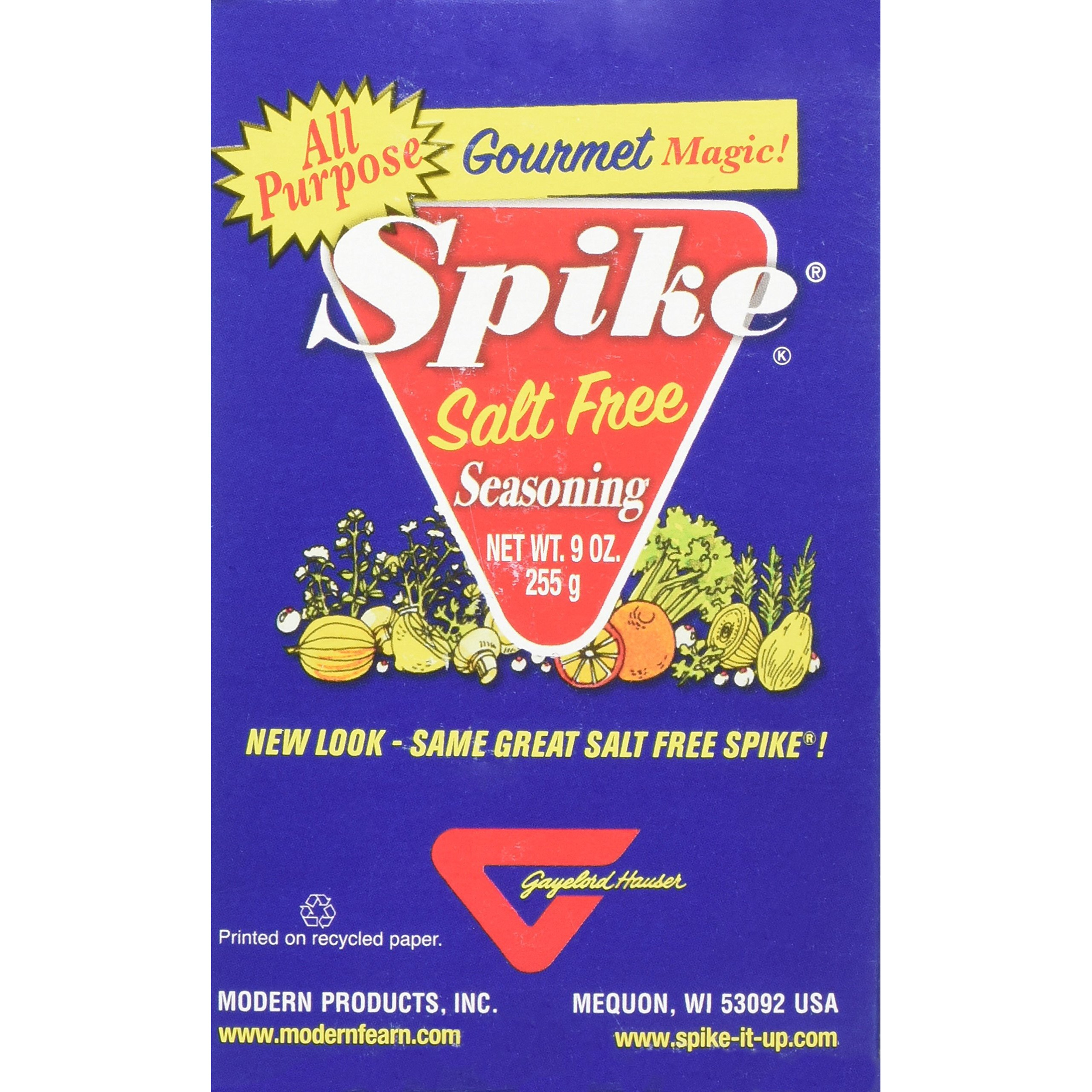 Spike All Natural Seasoning - Salt Free 9 Oz Box