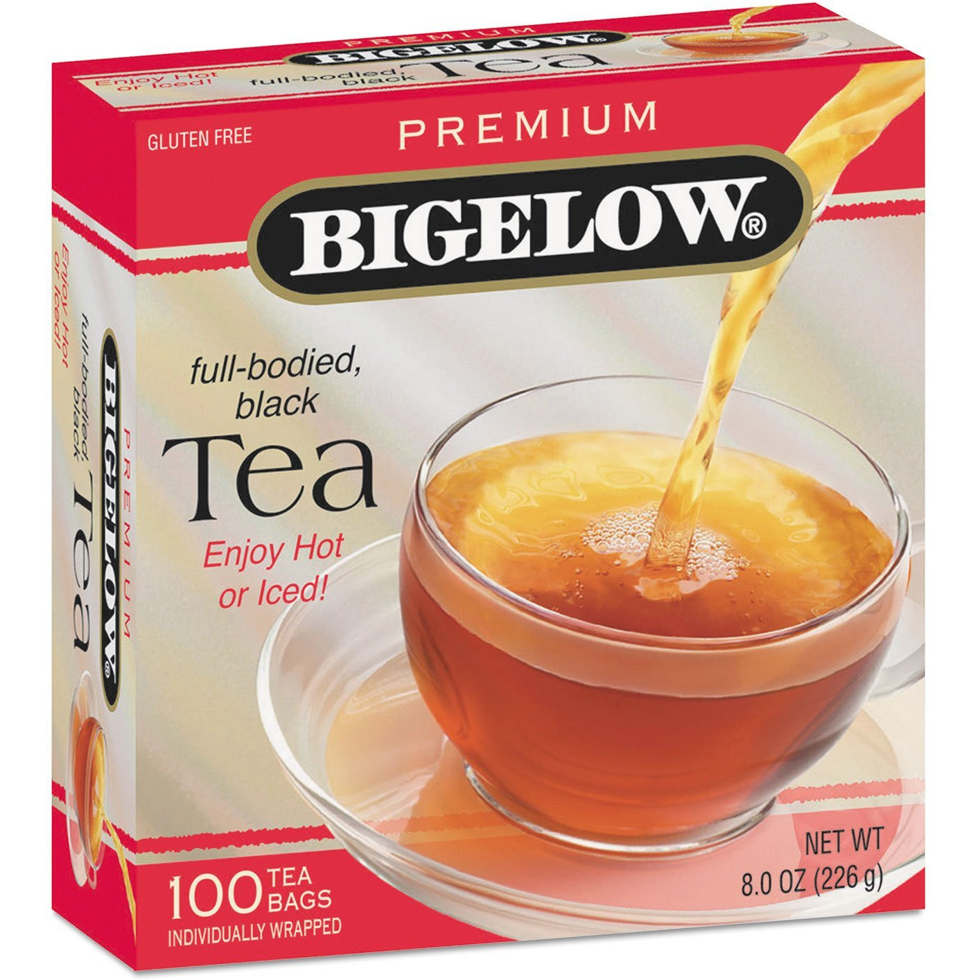 Bigelow 100 Count Premium Blend Black Tea, Contains 100 Individually Wrapped Tea Bags, Full Caffeine