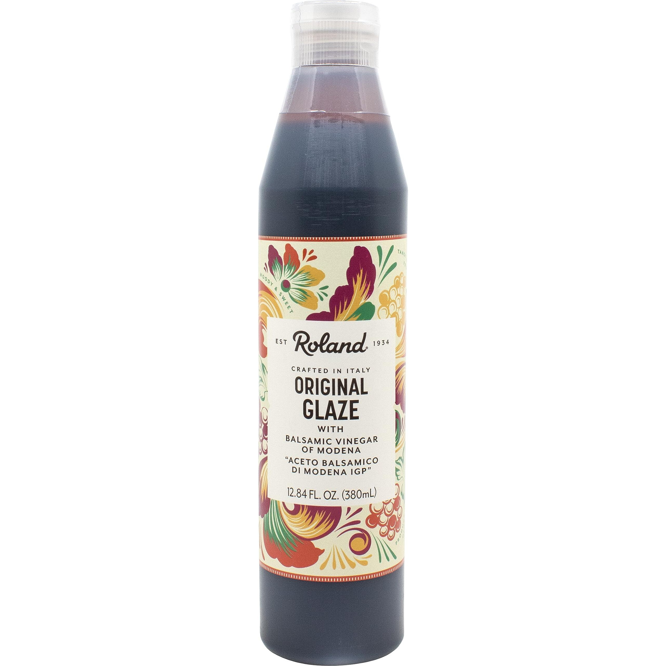 Roland Foods Balsamic Vinegar Glaze Of Modena, 12.84 Ounce (Packaging May Vary)