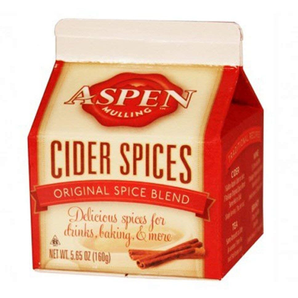 Aspen Mulling Cider Spice - Original Spice Blend - 5.65 Oz, Pack Of 4