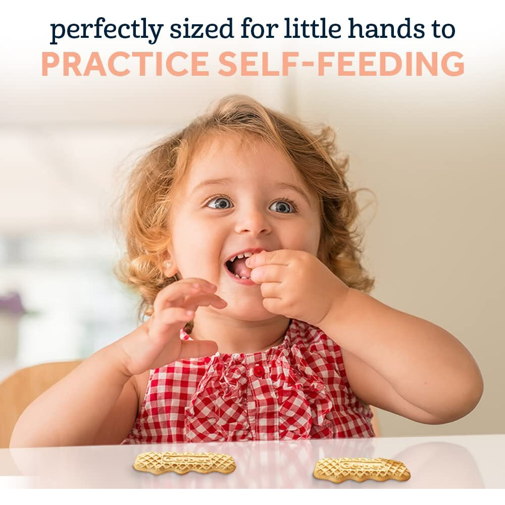 Gerber Snacks For Baby Arrowroot Biscuits, 5.5 Ounce Pouch (Pack Of 4)