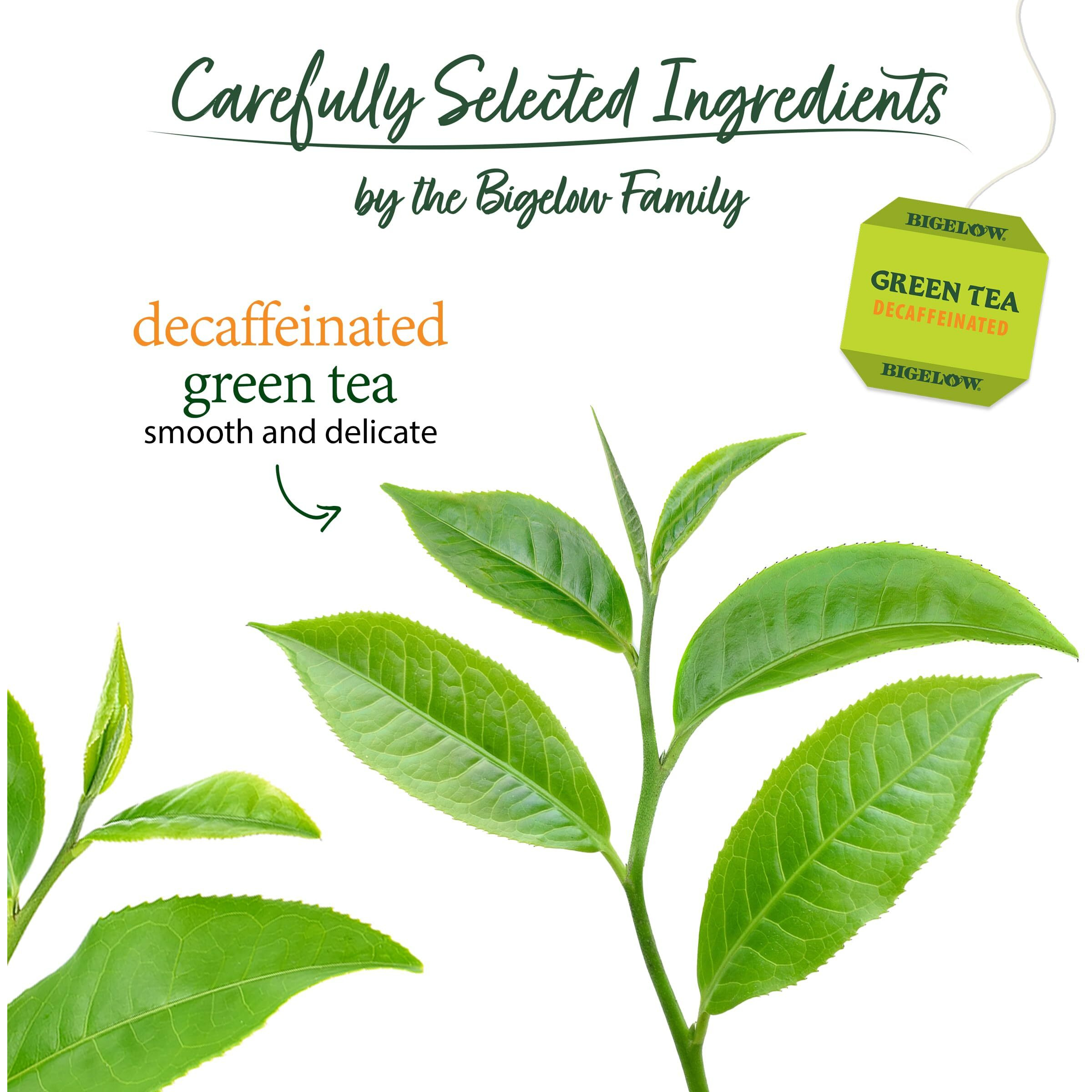 Bigelow Tea Decaffeinated Green Tea, Decaf Tea, 40 Count Box (Pack Of 6), 240 Total Tea Bags