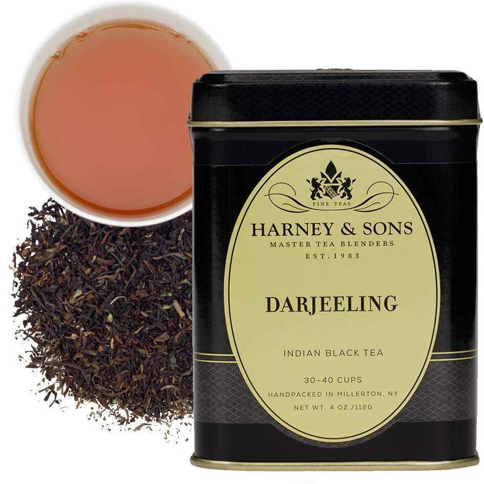 Harney & Sons, Tea Black, Darjeeling, 4 Ounce