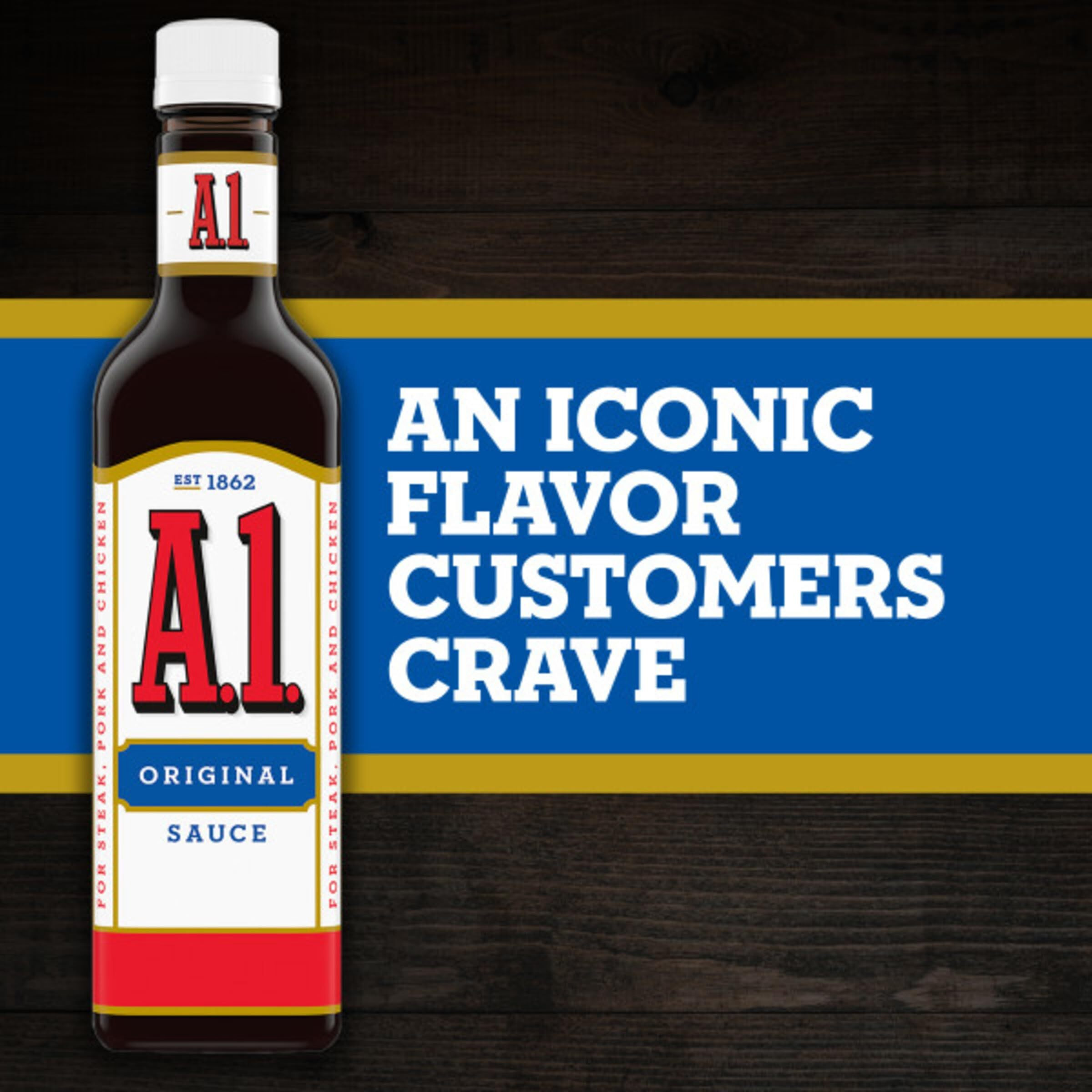 A.1. Original Steak Sauce Single Serve (0.5 Oz Packets, Pack Of 200)