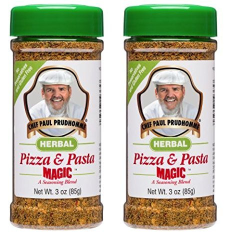 Chef Paul Prudhommes Herbal Pizza And Pasta Magic Seasoning Blend 3.0 Oz.