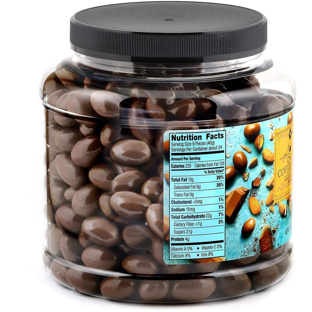 Milk Chocolate Covered Almonds -48 Oz - Members Mark