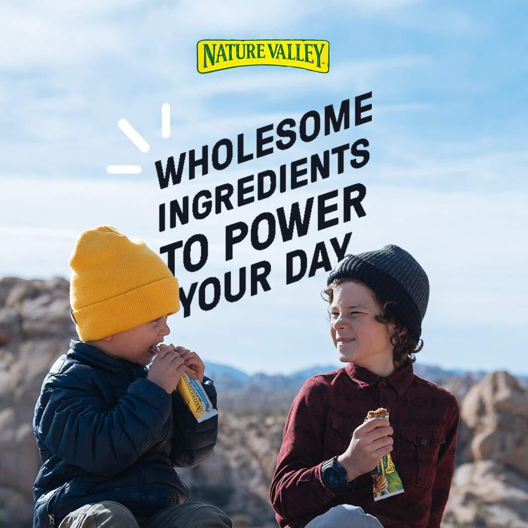 Nature Valley Crunchy Oats 'N Honey Granola Bars, 60 Bars, 44.7 Oz (30 Pouches)