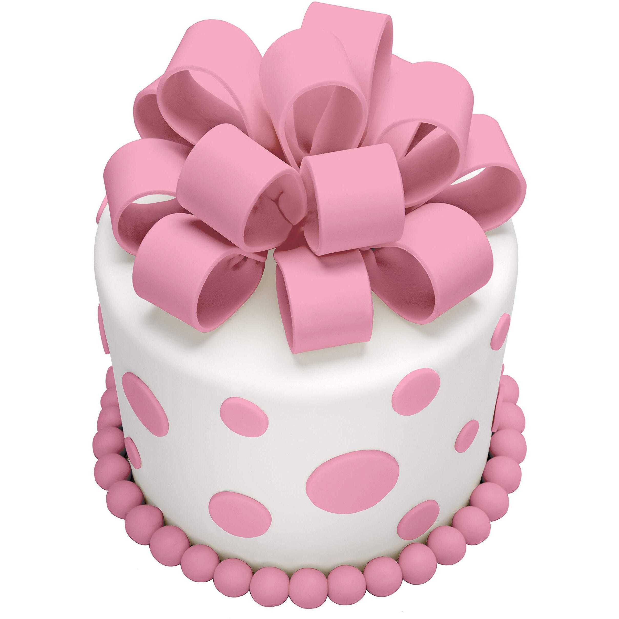 Satin Ice Baby Pink Fondant, Vanilla, 2 Pounds