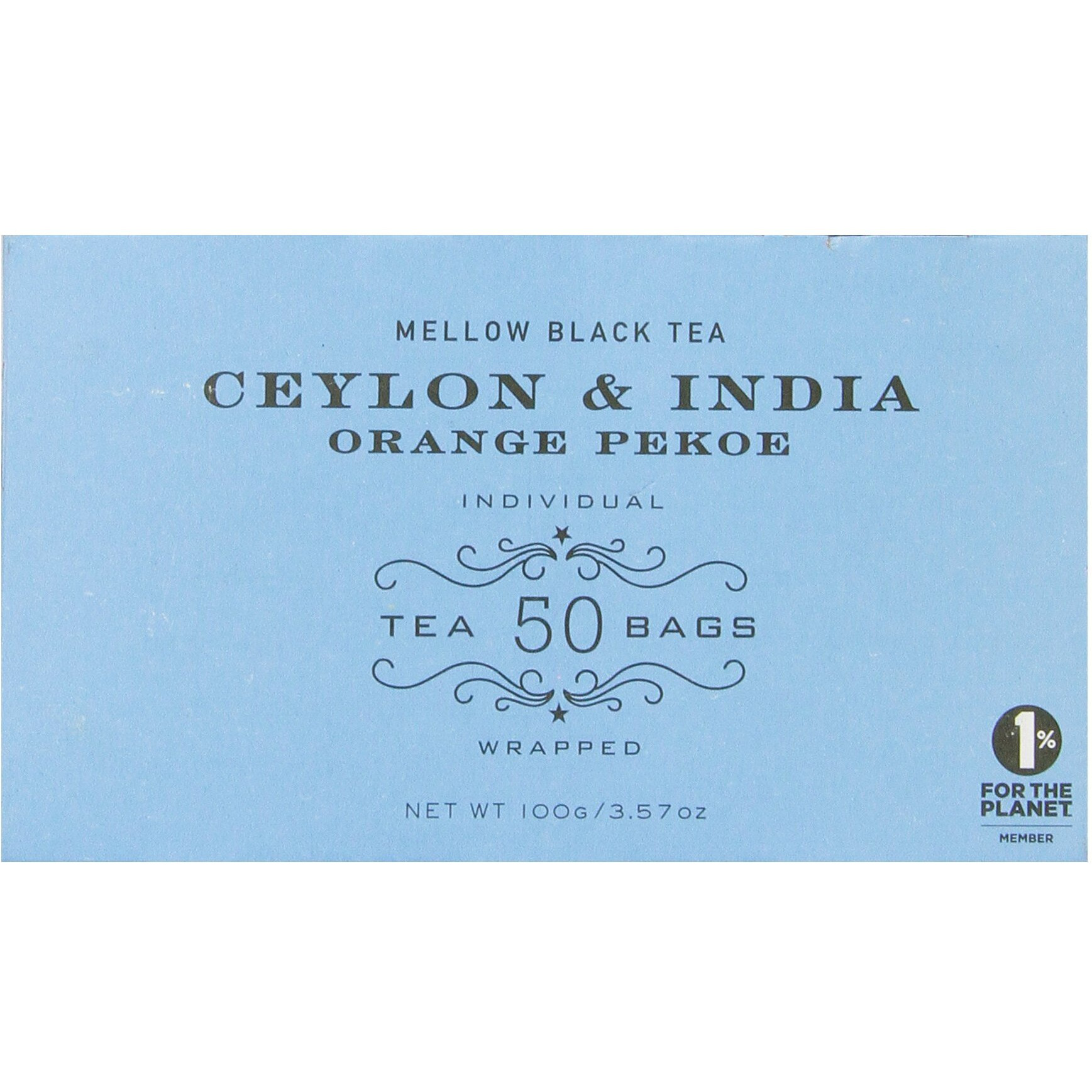 Harney & Sons Orange Pekoe Tea, 50 Ct Teabag Box