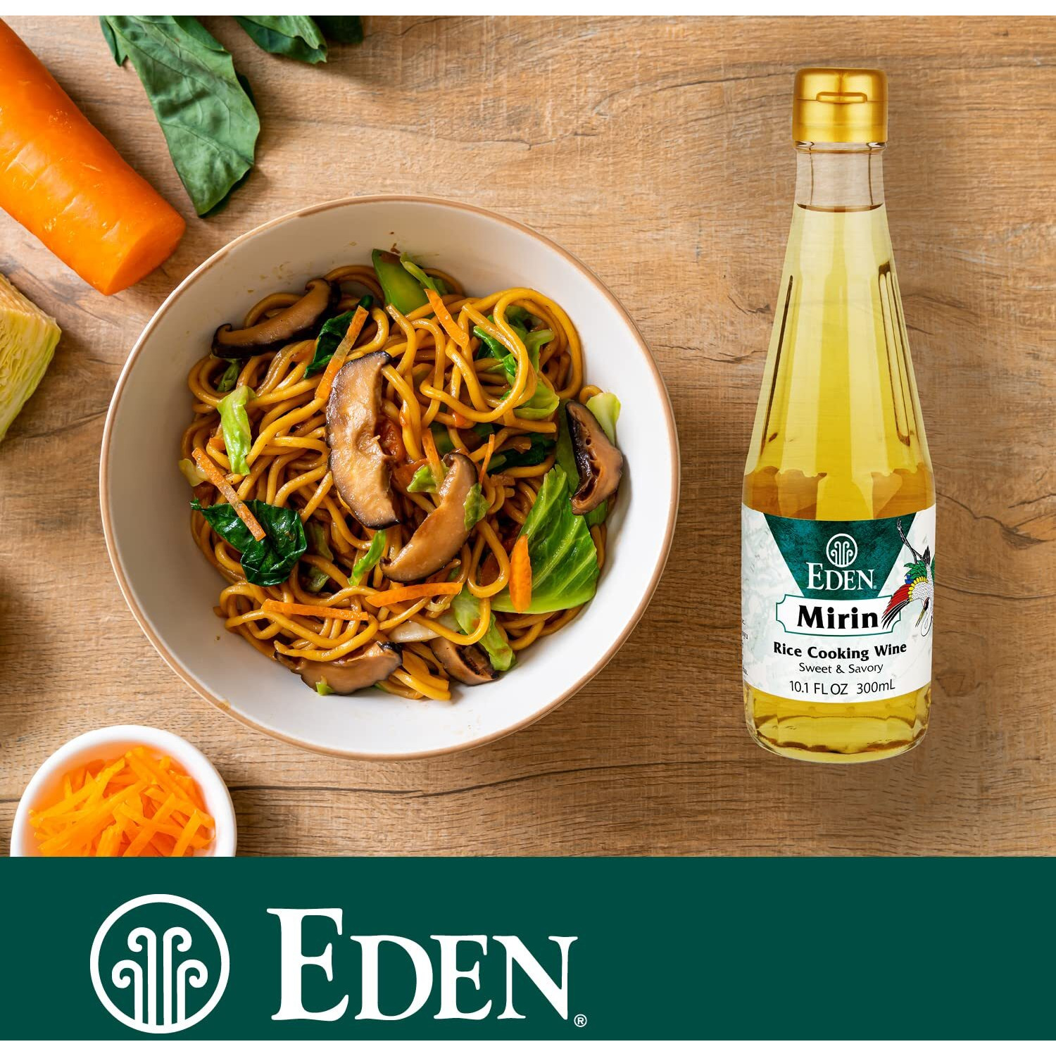 Eden Mirin, Traditional Japanese Ajino-Haha, Rice Cooking Wine, 10.1 Fl Oz