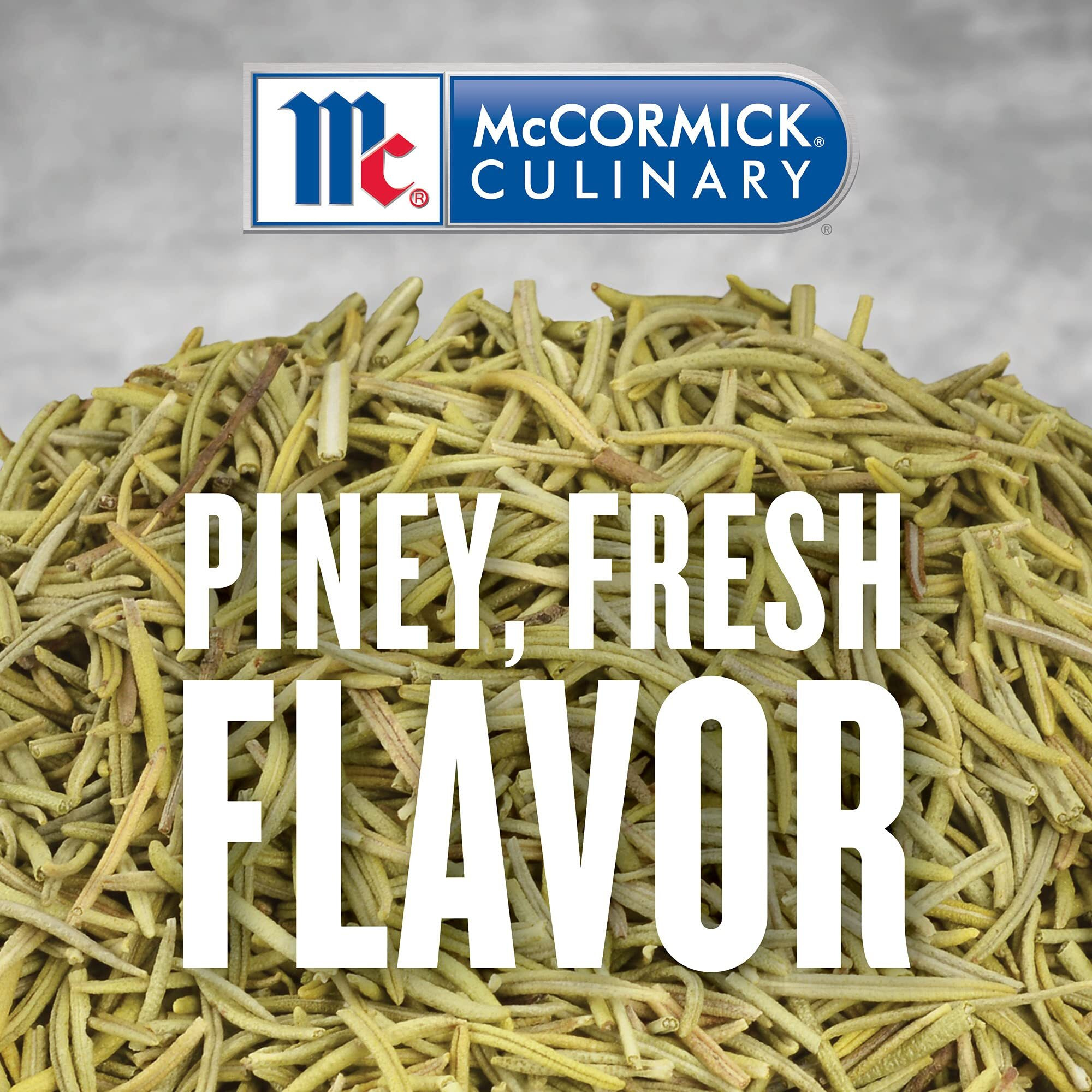 Mccormick Culinary Dried Rosemary Leaves, 6 Oz - One 6 Ounce Container Of Dried Rosemary Herbs Perfect For Seasoning And Spices Blends For Grilling And Cooking