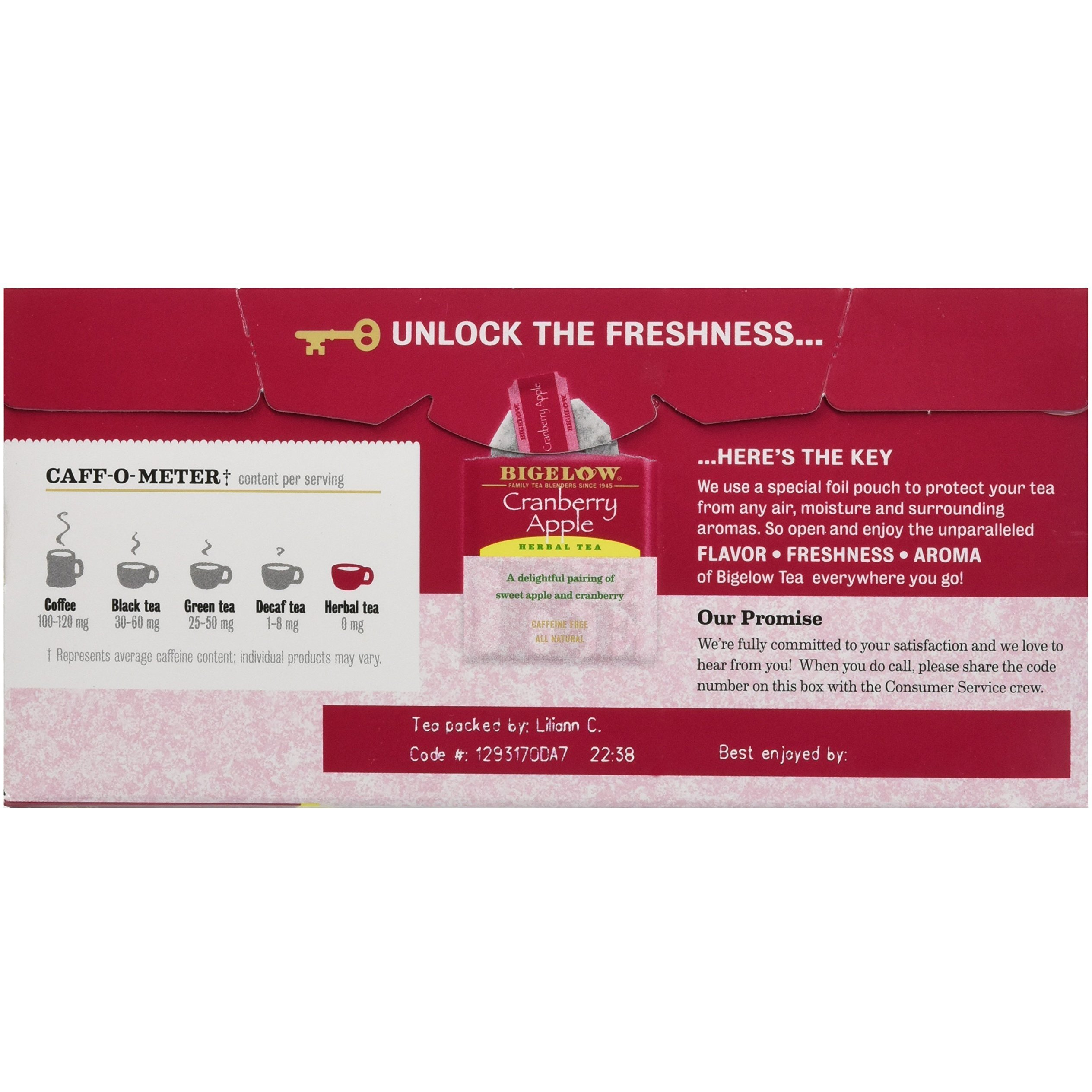 Bigelow Cranberry Apple Tea (Box Of 28)